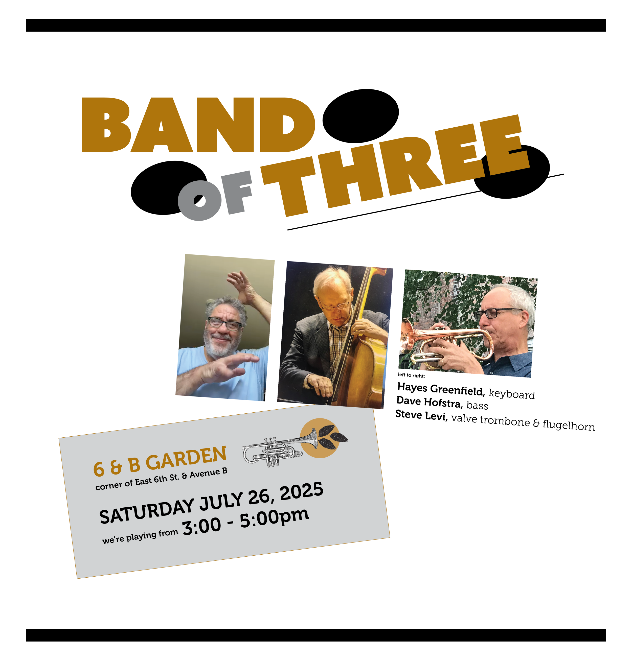 Band of Three (Live Music)