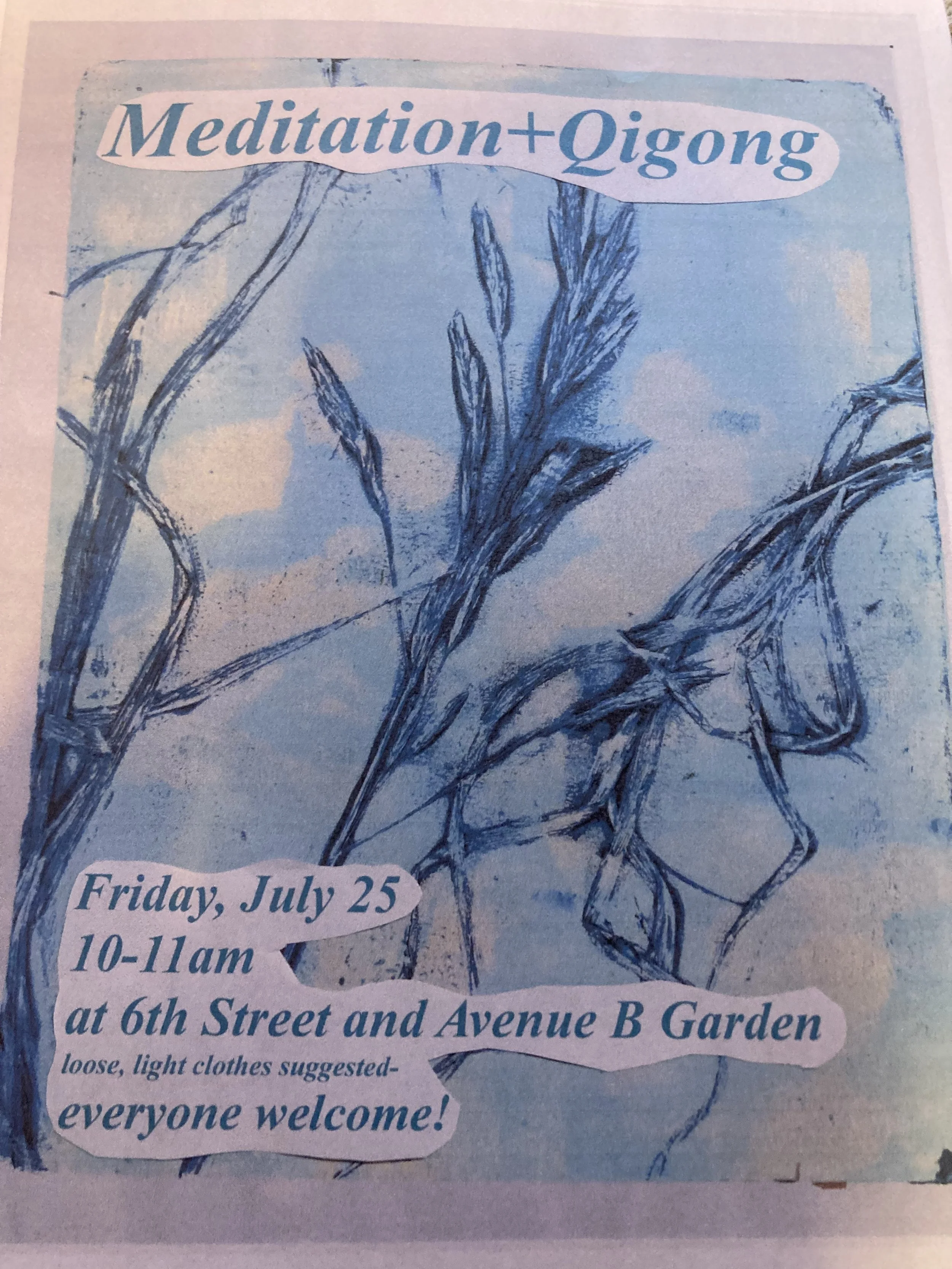 Meditation & Qi Gong Workshop