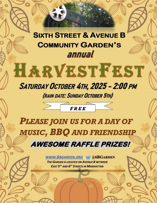 6&B Annual Harvest Fest!