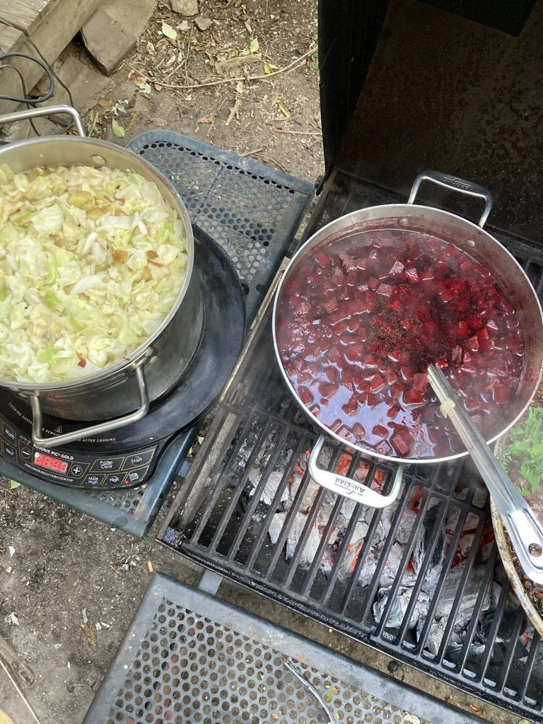 Borscht &amp; Bulbs + Arroz con Gandules - a kid &amp; family end-of-season event!