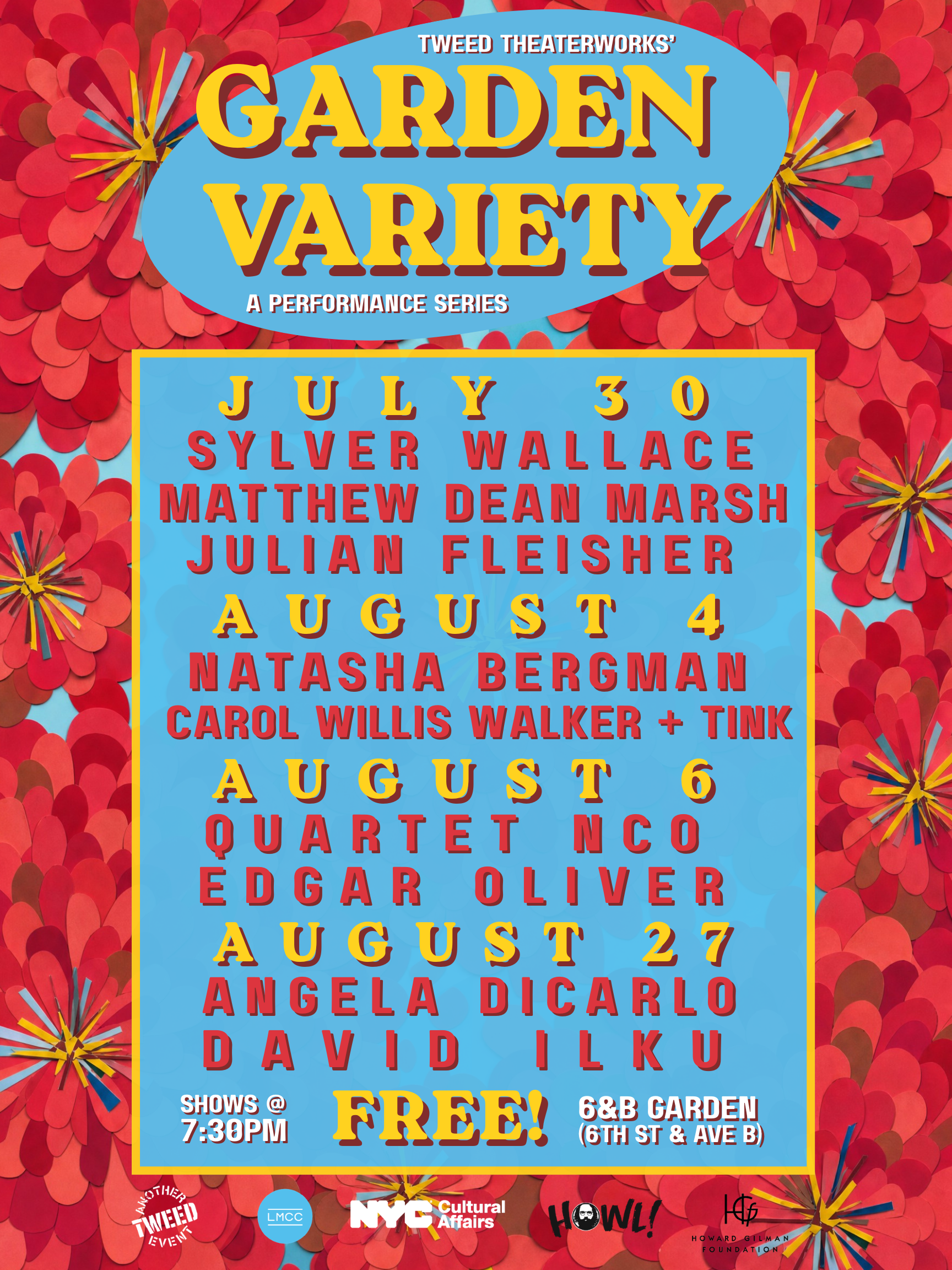 Tweed TheaterWorks: Garden Variety
