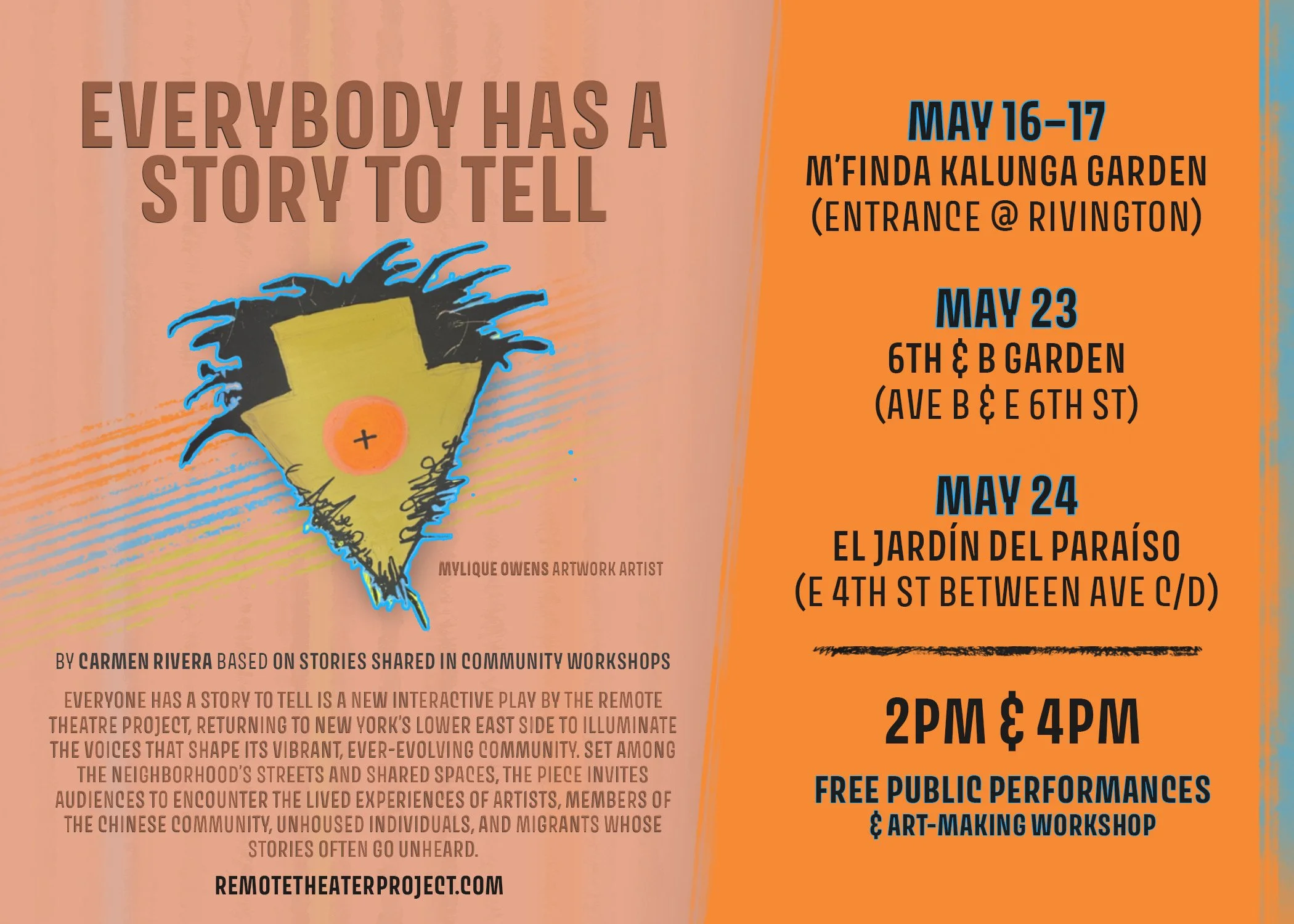 THANK YOU FOR LISTENING by REMOTE THEATER PROJECT (2pm &amp; 4pm)