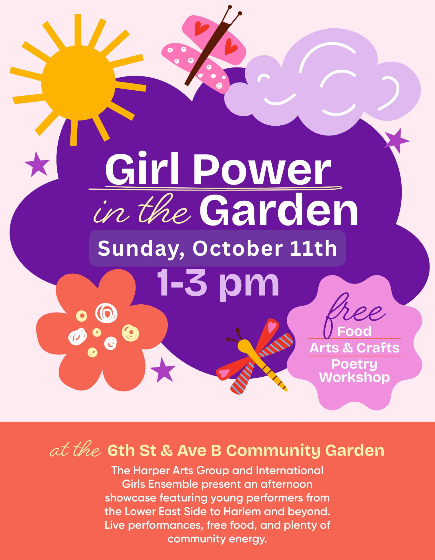 NEW DATE! Girl Power in the Garden!