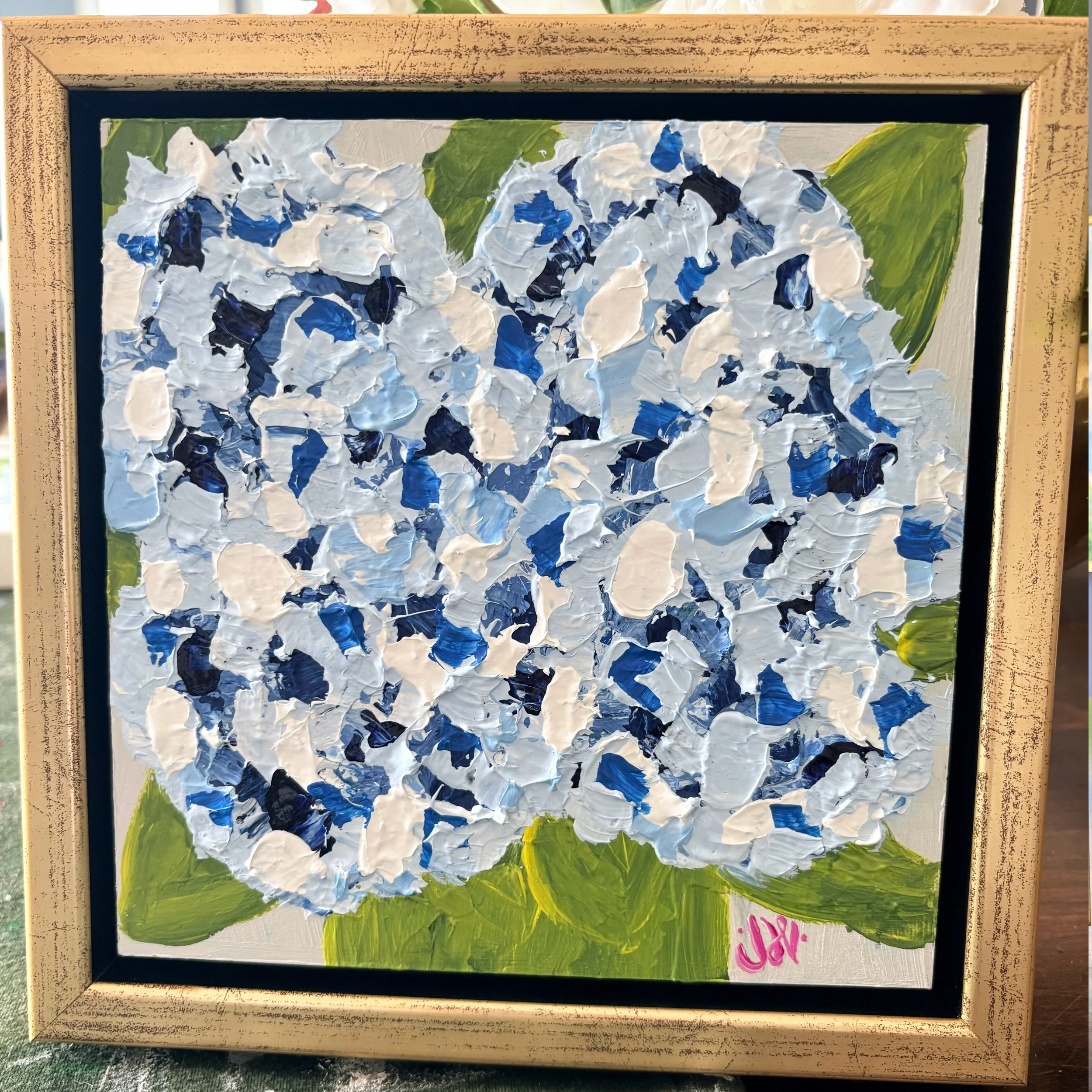 Endless Summer 2 mini - 10x10 in light gold frame