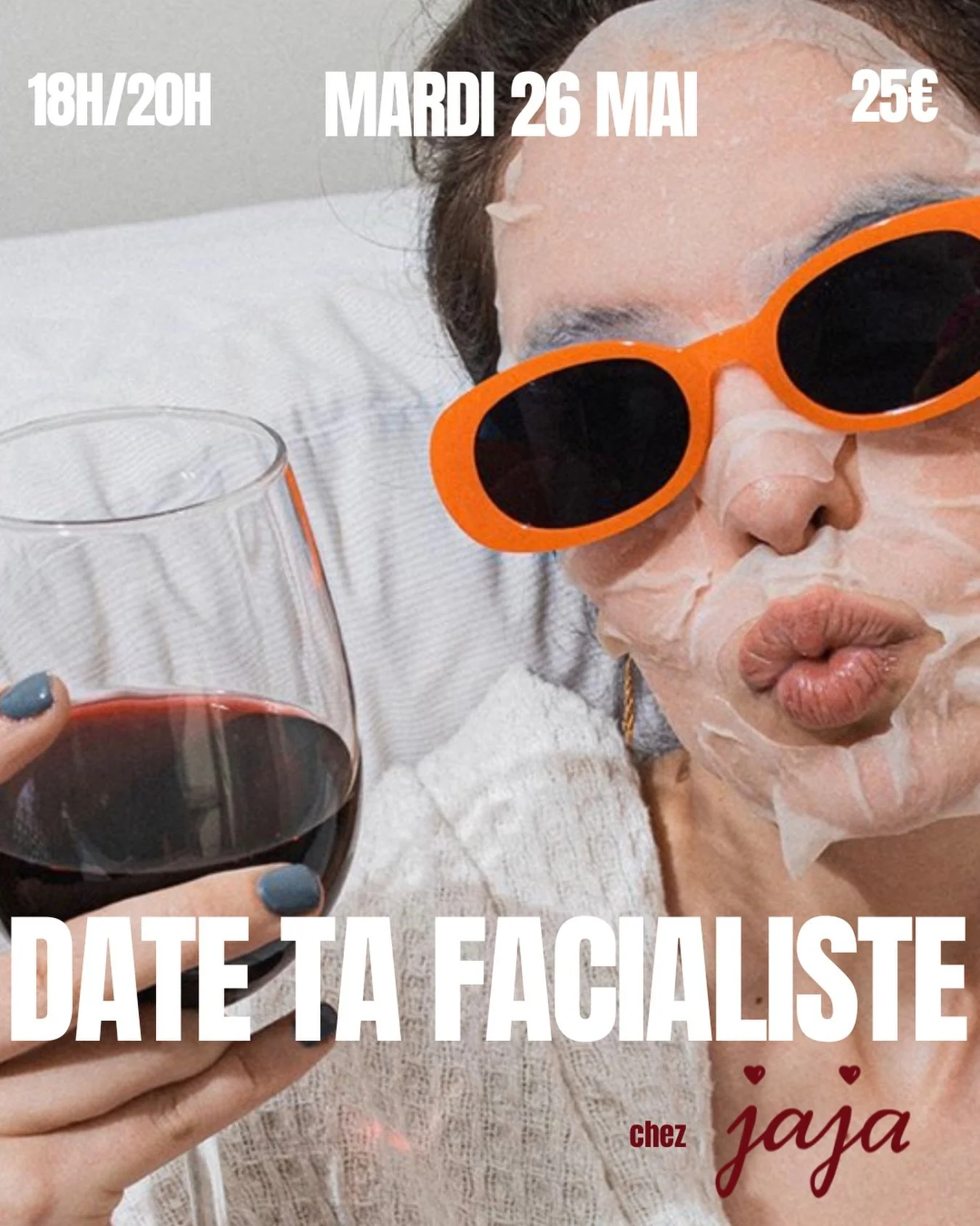 La prochaine Collab&rsquo; est une exclu! &laquo;&nbsp;Date ta Facialiste chez @jaja.rouen&nbsp;&raquo; le Mardi 26 Mai de 18h &agrave; 20h. 

💌 Inspir&eacute; du speed dating, on te propose de dater avec Olivia et Moi pour parler beaut&eacute; auto