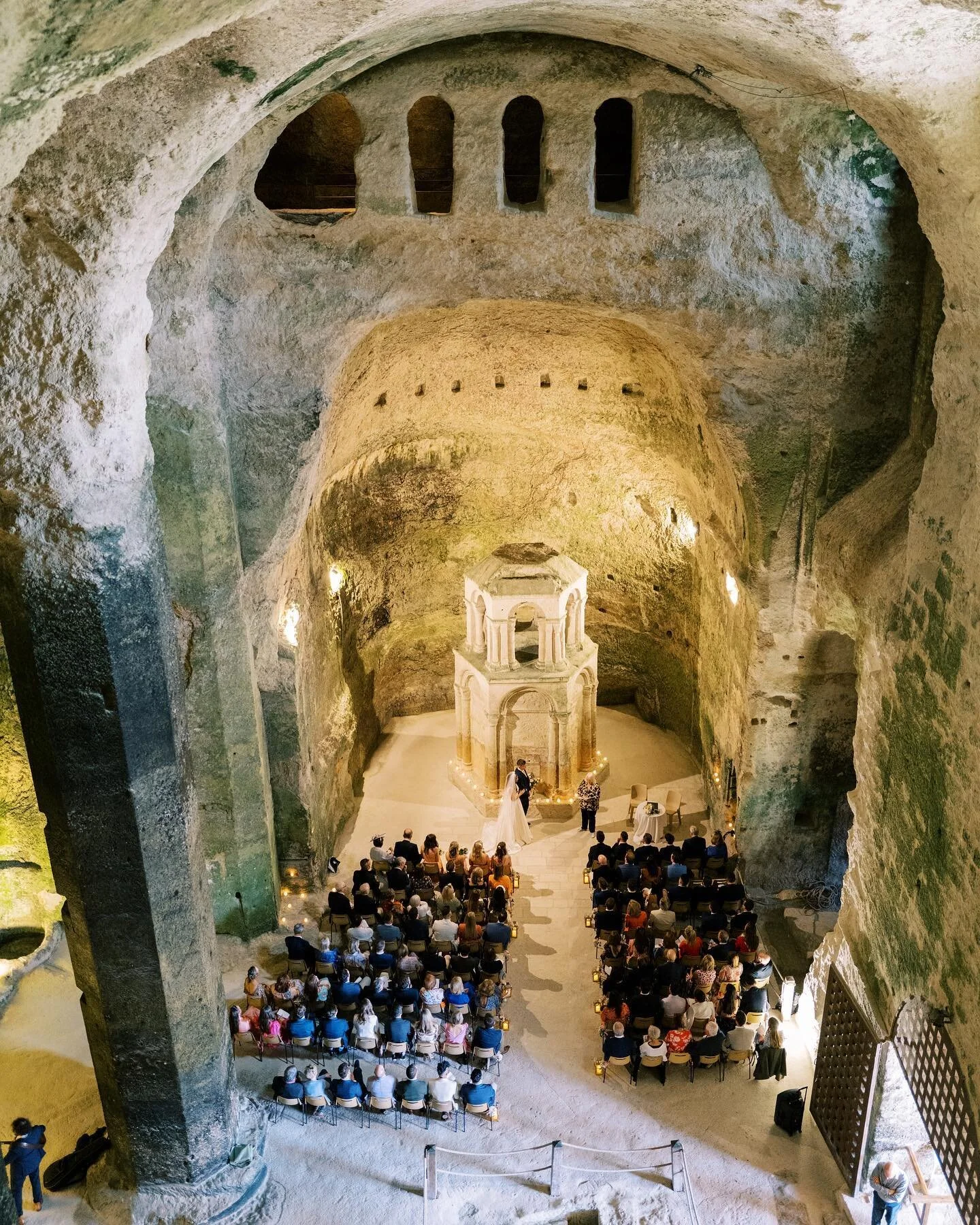 So the wedding season has oficially started. V and M&rsquo;s ceremony at this gorgeous church in Aubeterre. Reception at @chateaulemasdemontet 
All planed by Kristian from @marrymeinfrance Film @mariemarryme