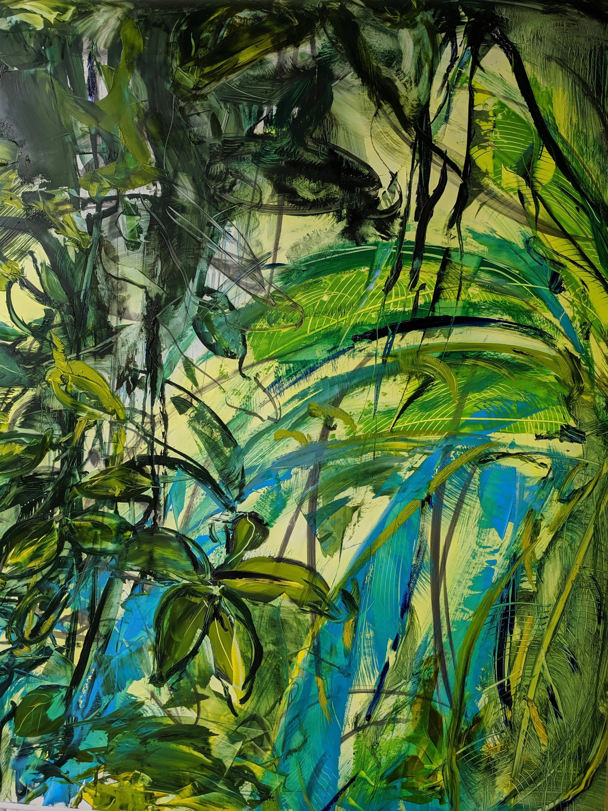 Vitality 36" x 36"