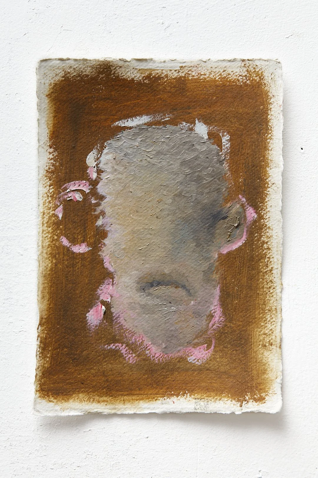 Talking Heads,
Acrylic and Oil,
A4 handmade recycled paper.
2025