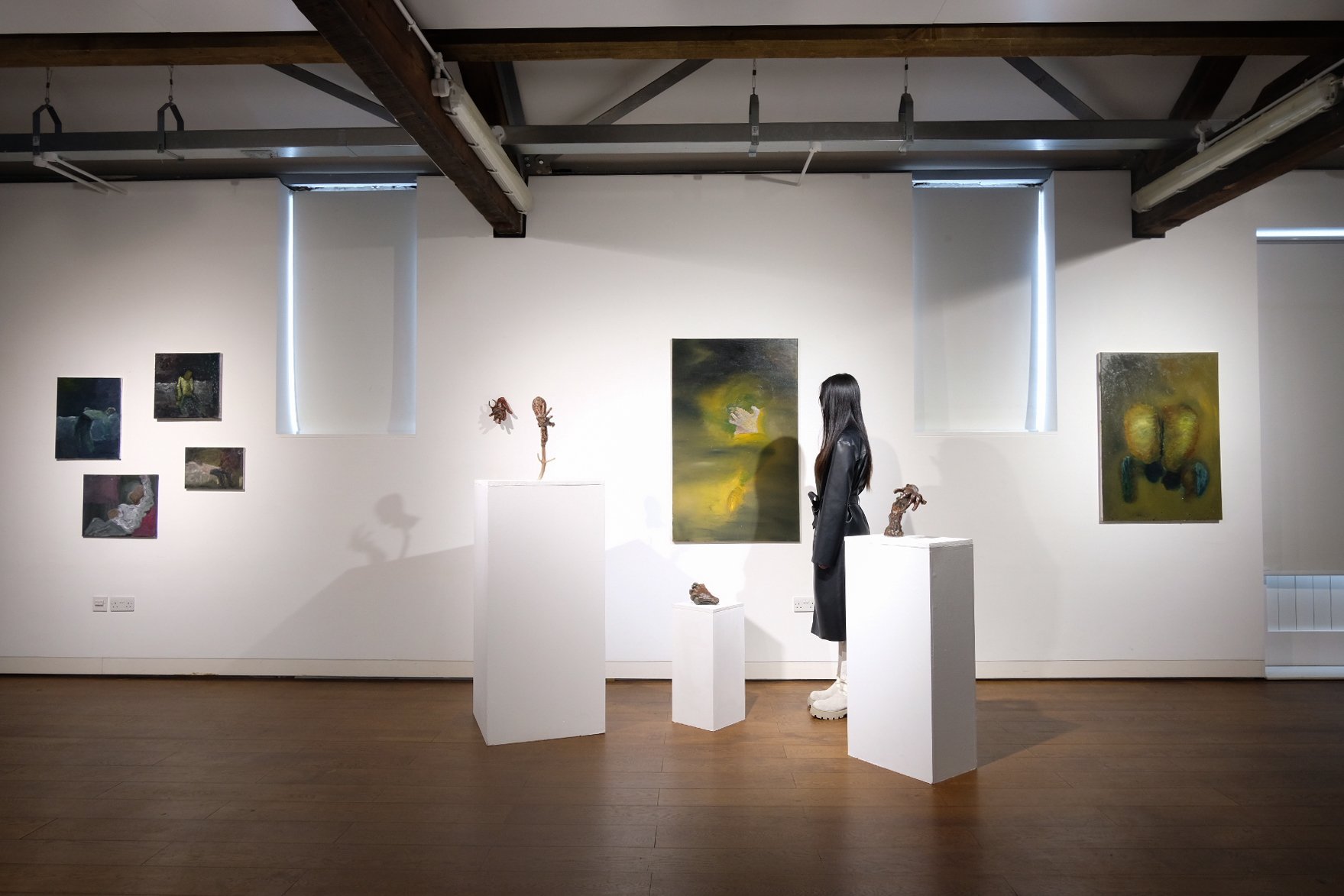 Installation shot of my solo show at Sarabande Foundation