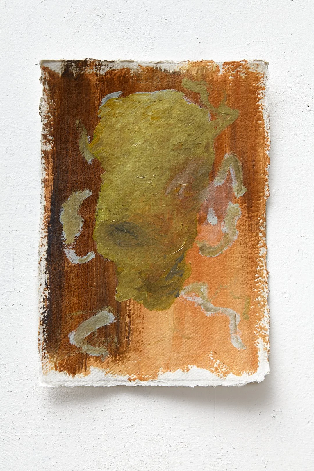 Talking Heads,
Acrylic and Oil,
A4 handmade recycled paper.
2025