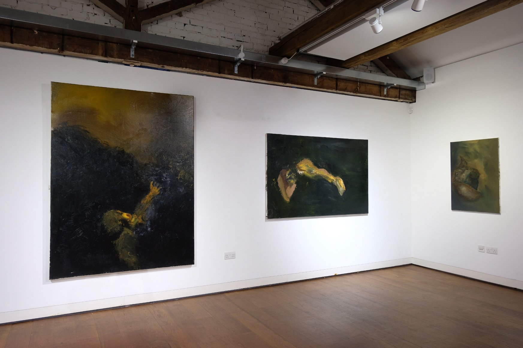 Installation shot of my solo show at Sarabande Foundation