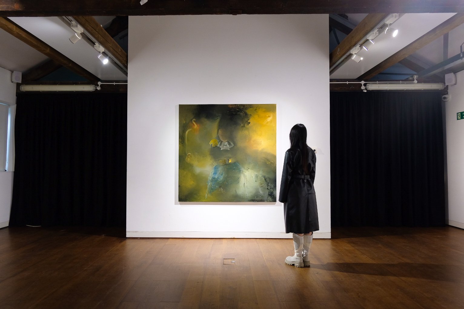 Installation shot of my solo show at Sarabande Foundation