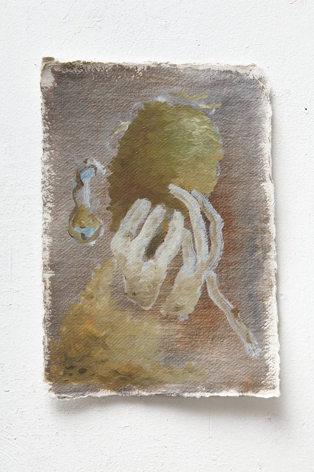 Talking Heads,
Acrylic and Oil,
A4 handmade recycled paper.
2025