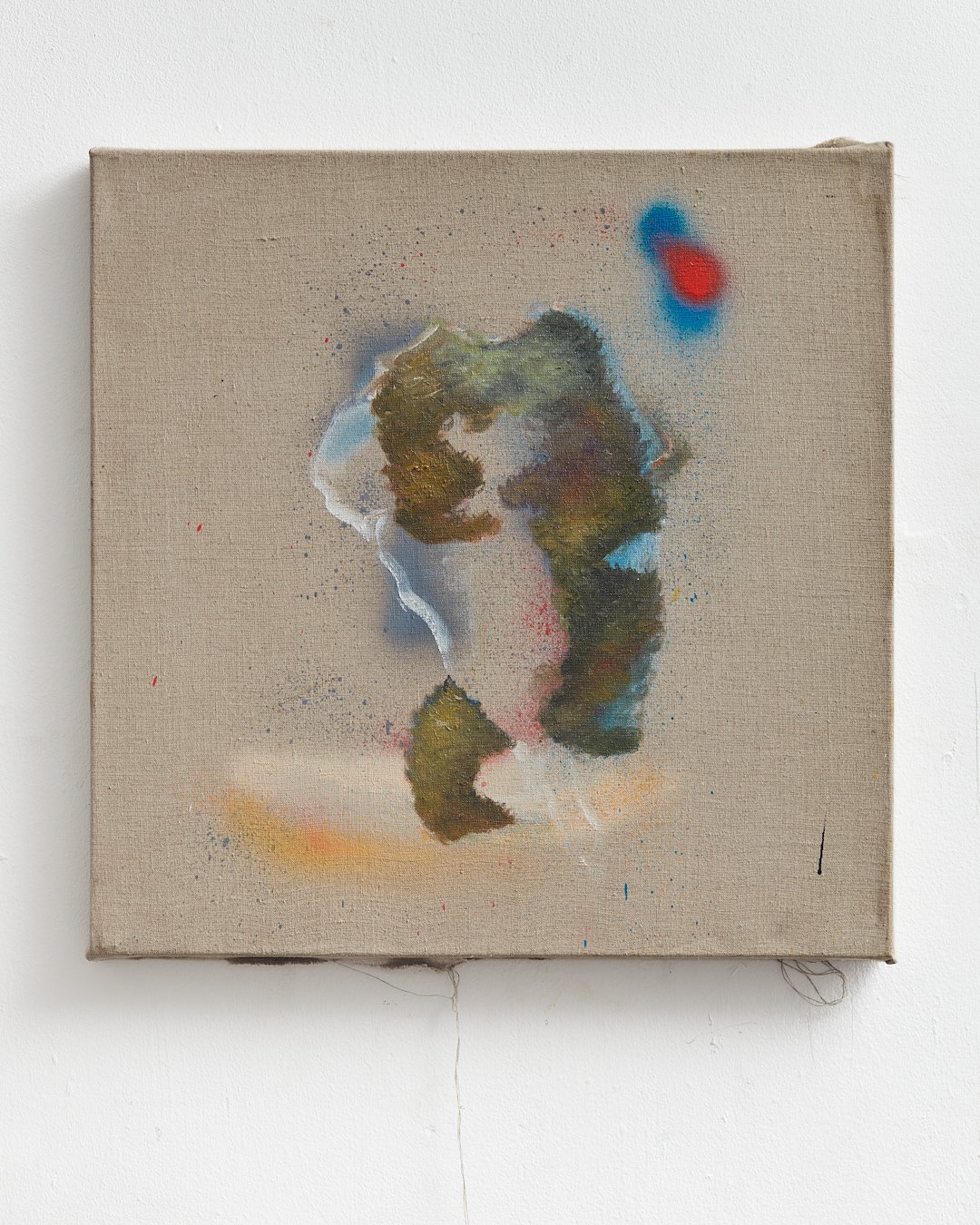 Coming,
Oil and spray paint on linen,
50x50cm,
2025