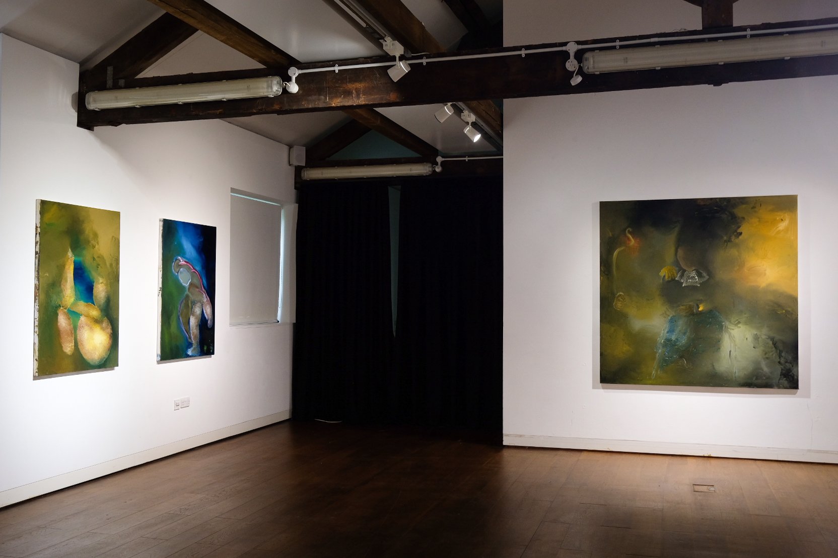 Installation shot of my solo show at Sarabande Foundation