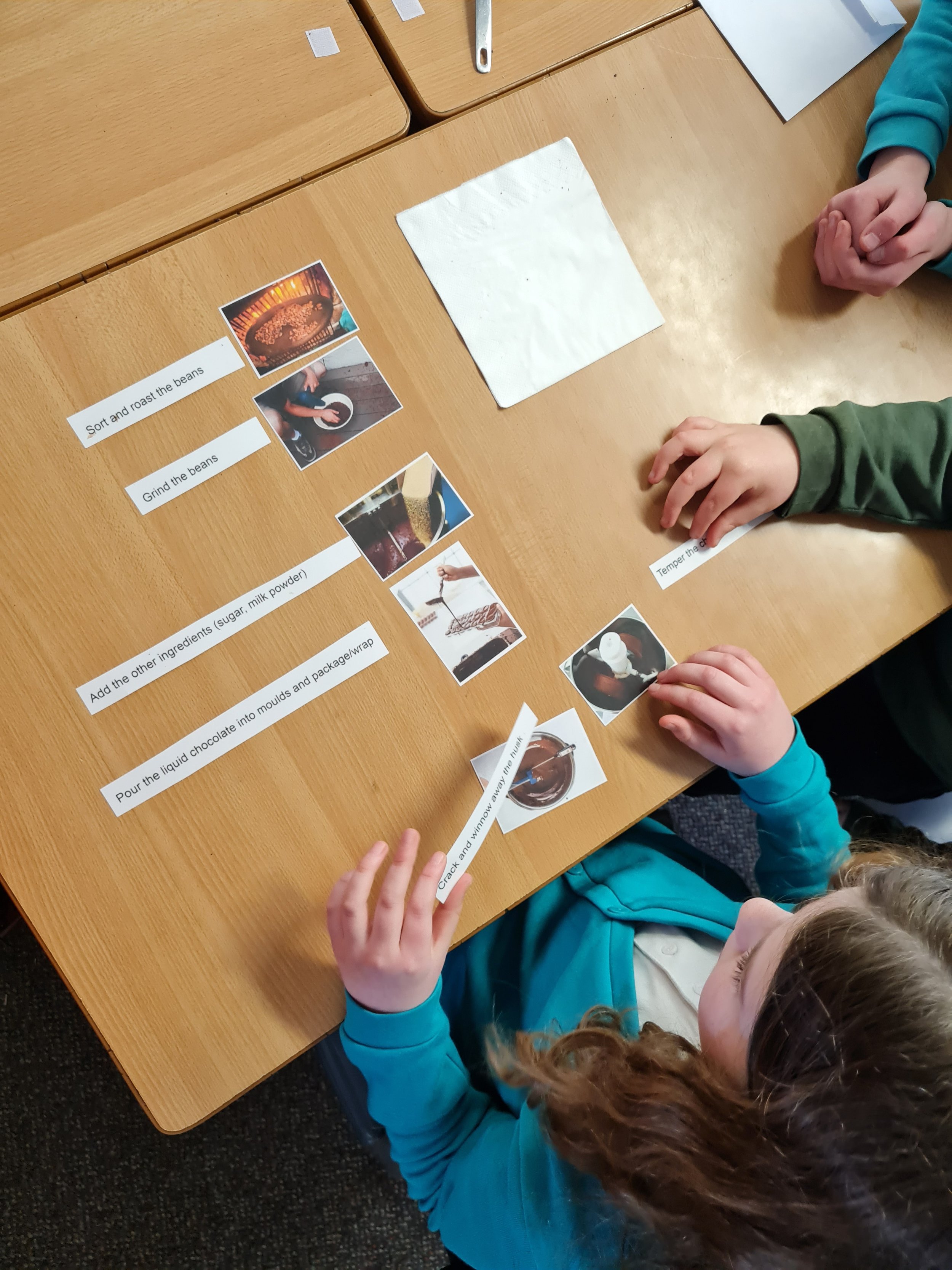 School chocolate workshop