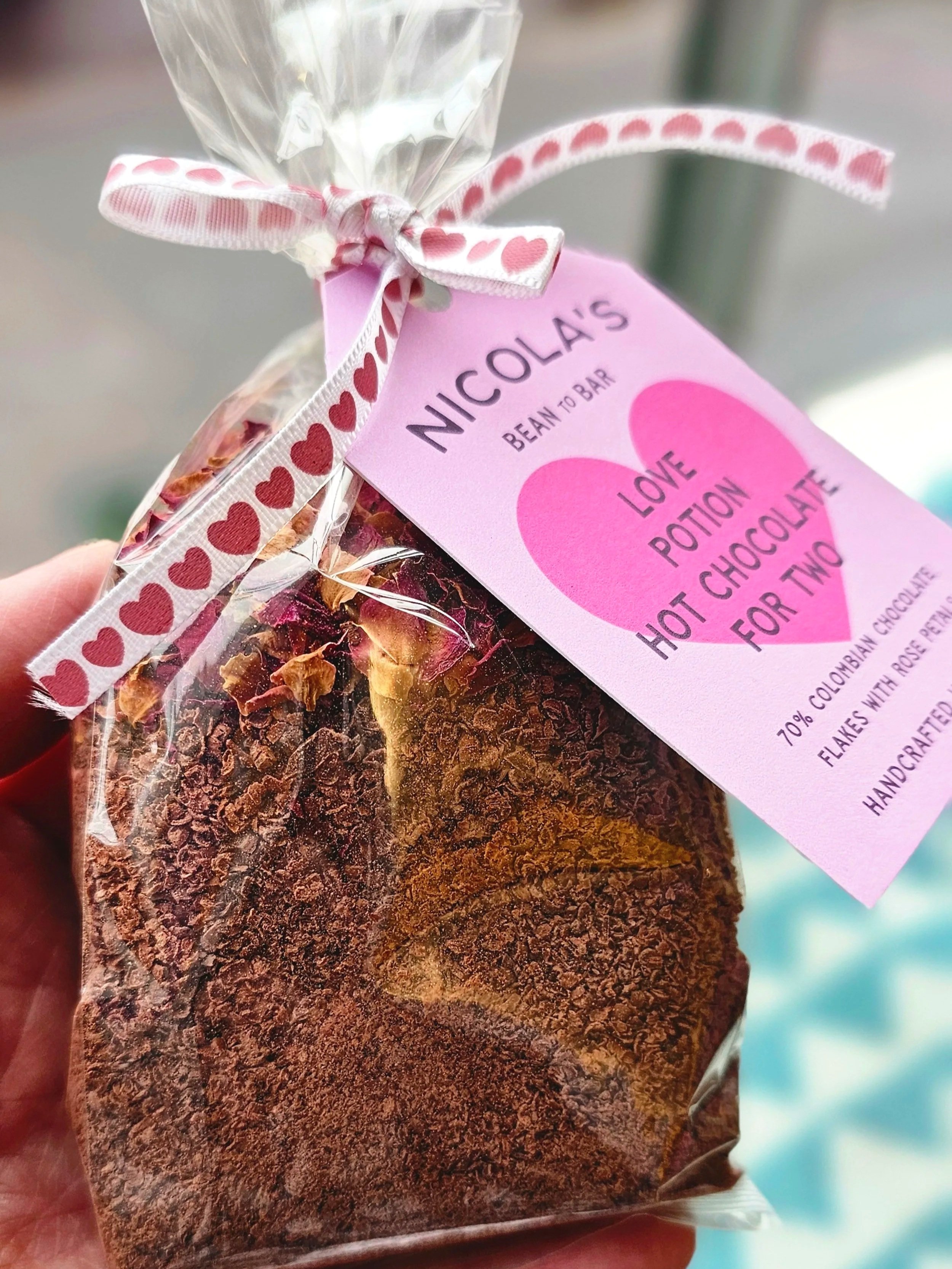 Nicola's Love Potion Hot Chocolate Flakes