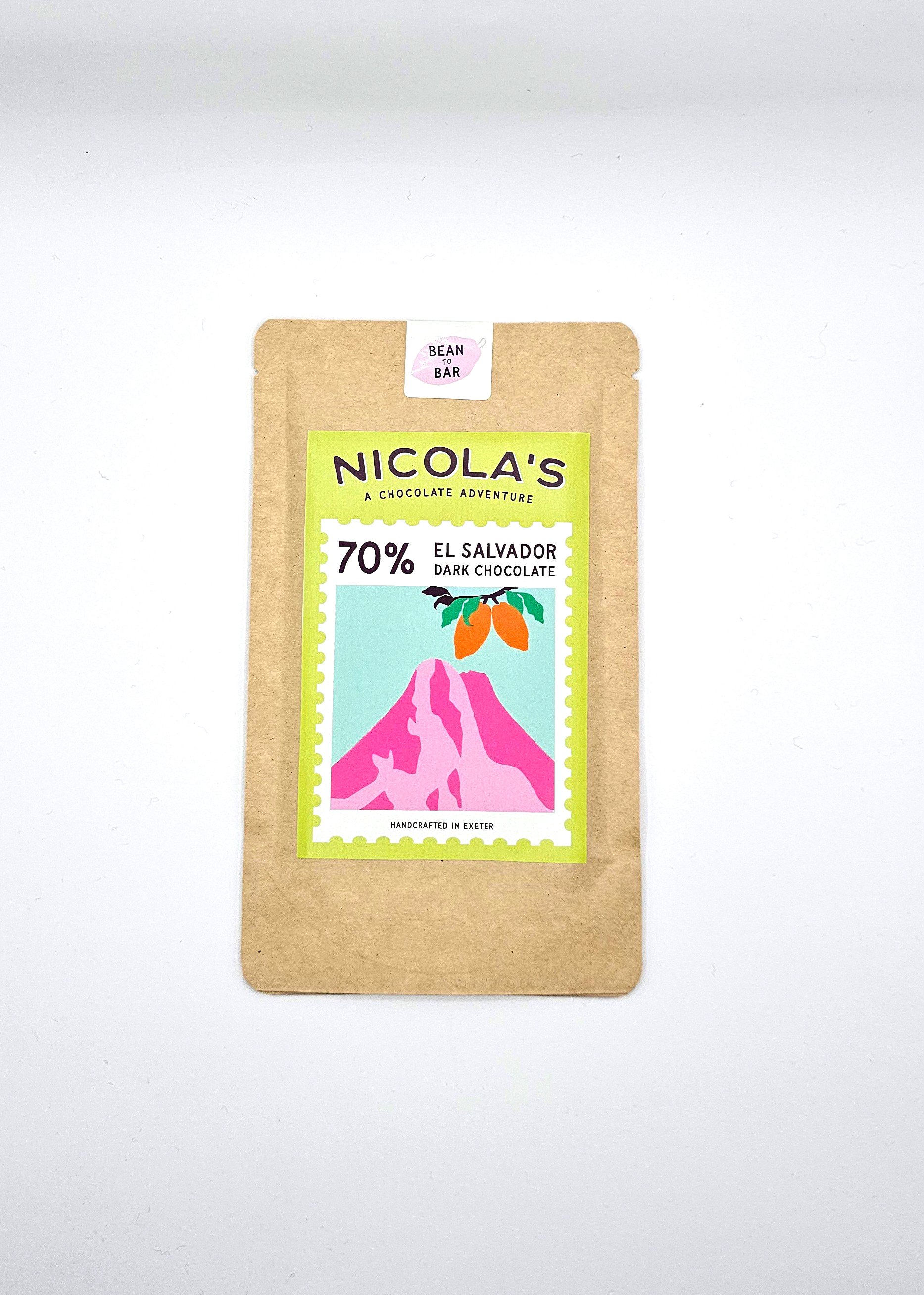 Nicola's Chocolate 70% Hacienda La Carrera El Salvador