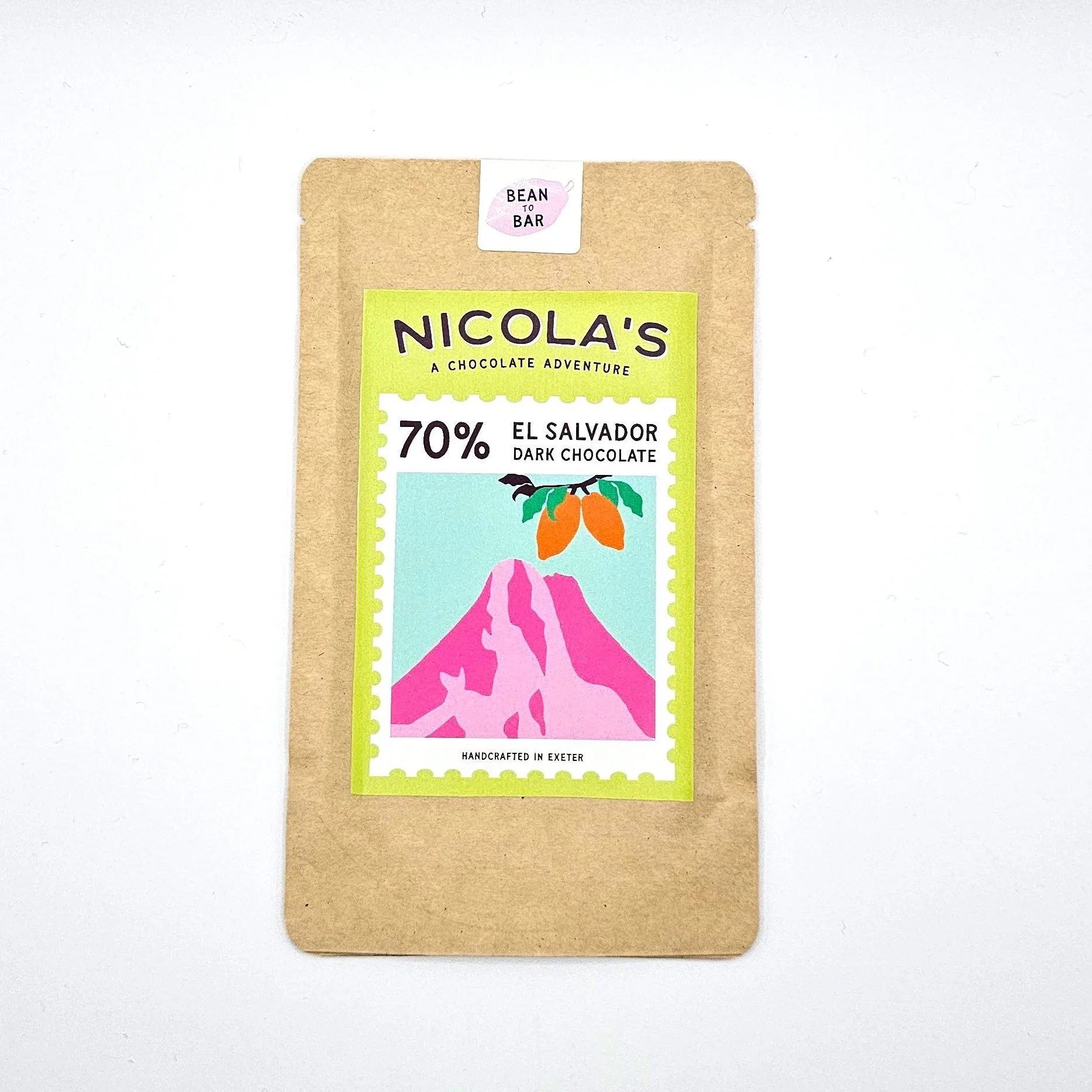 Nicola's 70% El Salvador dark chocolate