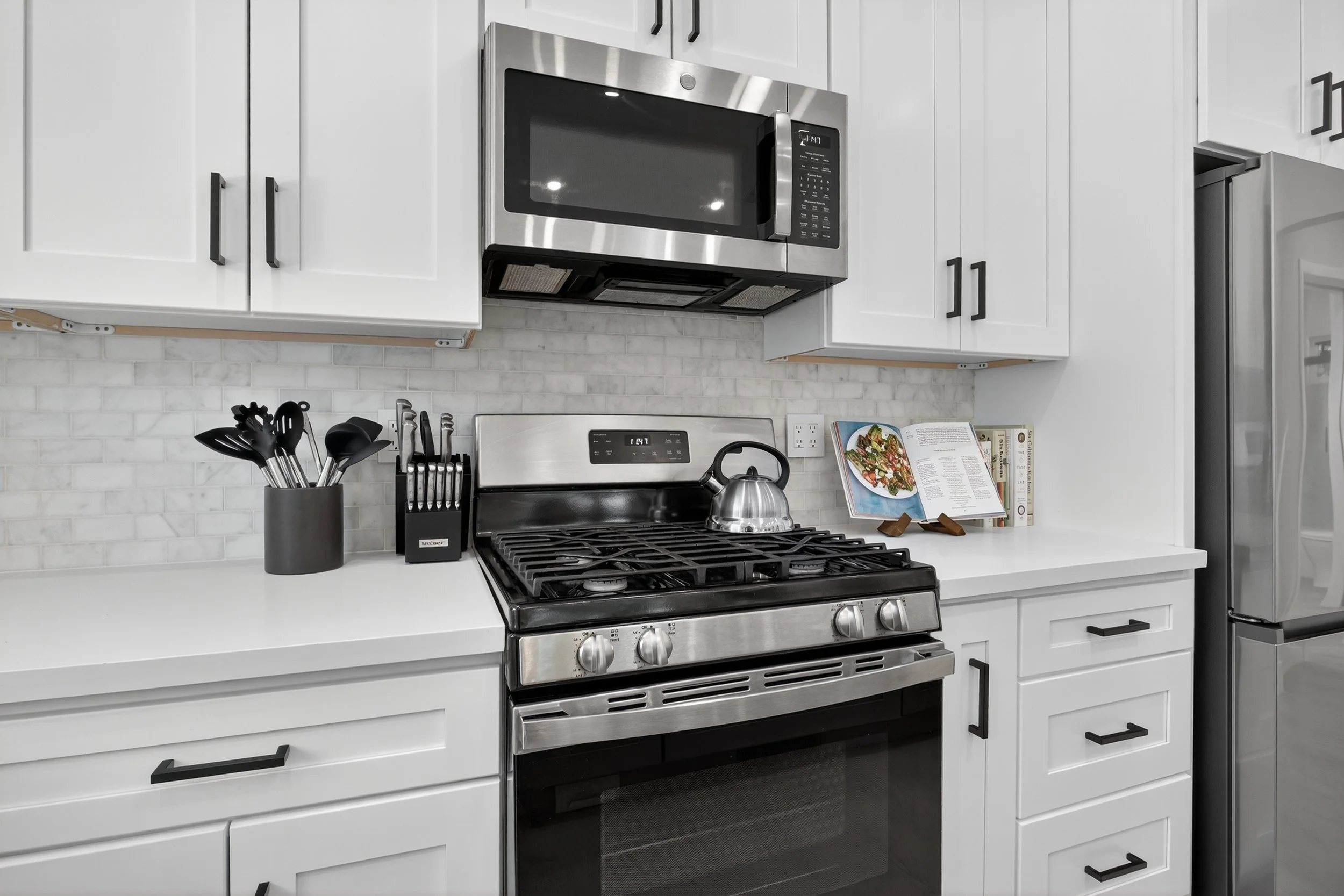 Even though the polor pallet is vanilla, we wanted the design to be broadly palatable