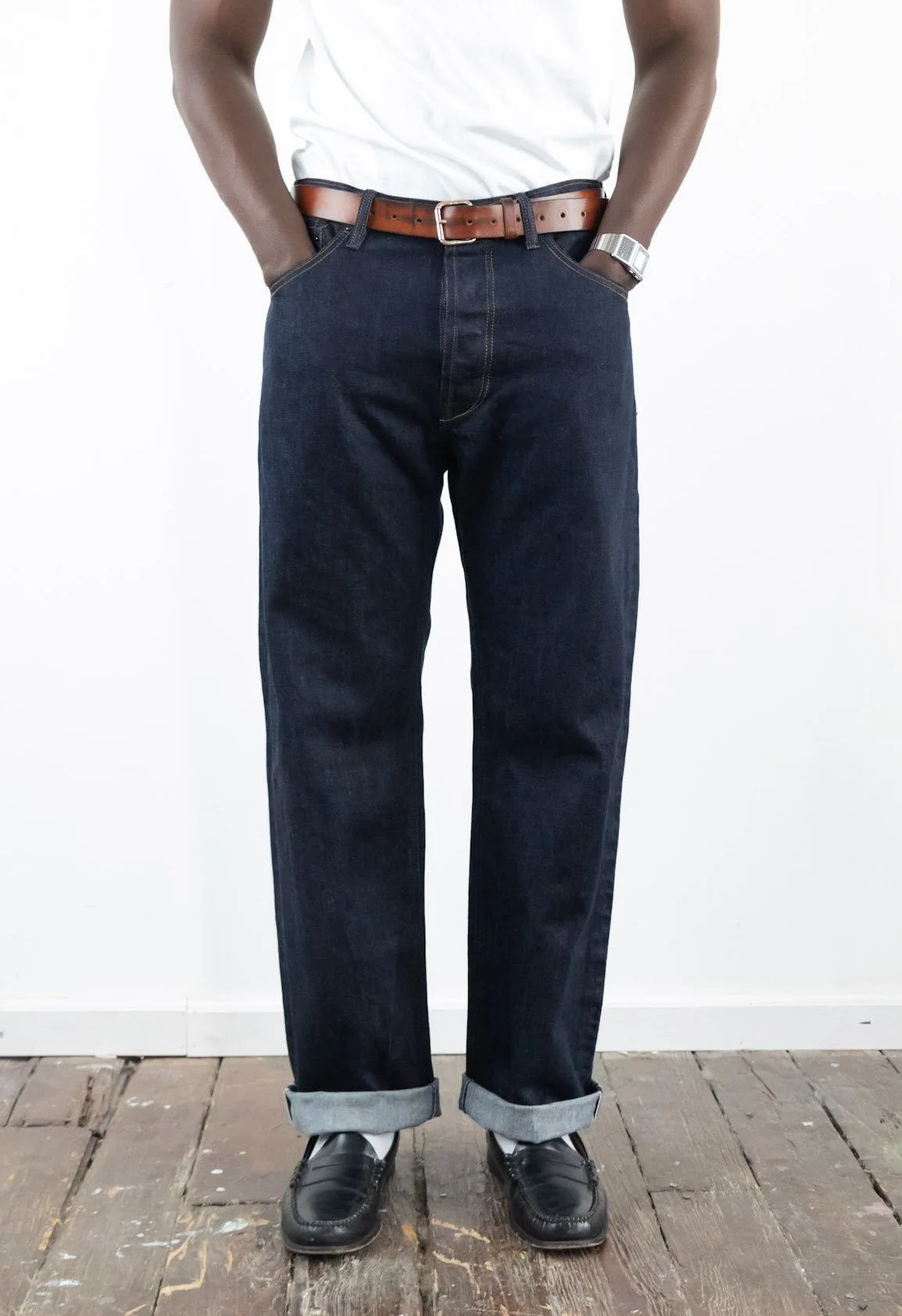 TYPE 56 13.5oz CORE RINSED Selvedge Jeans