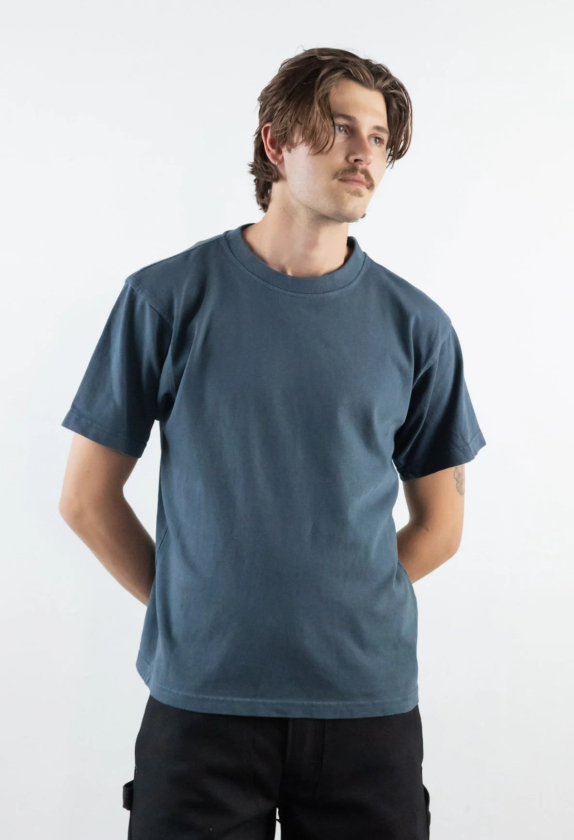 Studio T-Shirt (Faded Indigo)