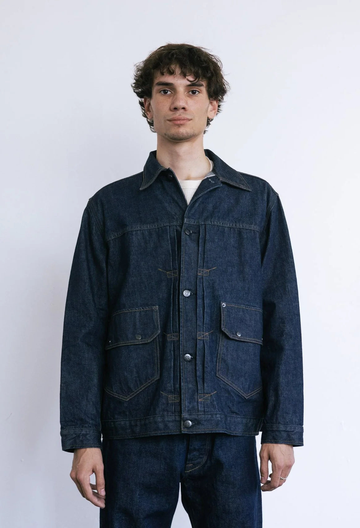 TYPE 02 13.5oz CORE Rinsed Selvedge Jacket