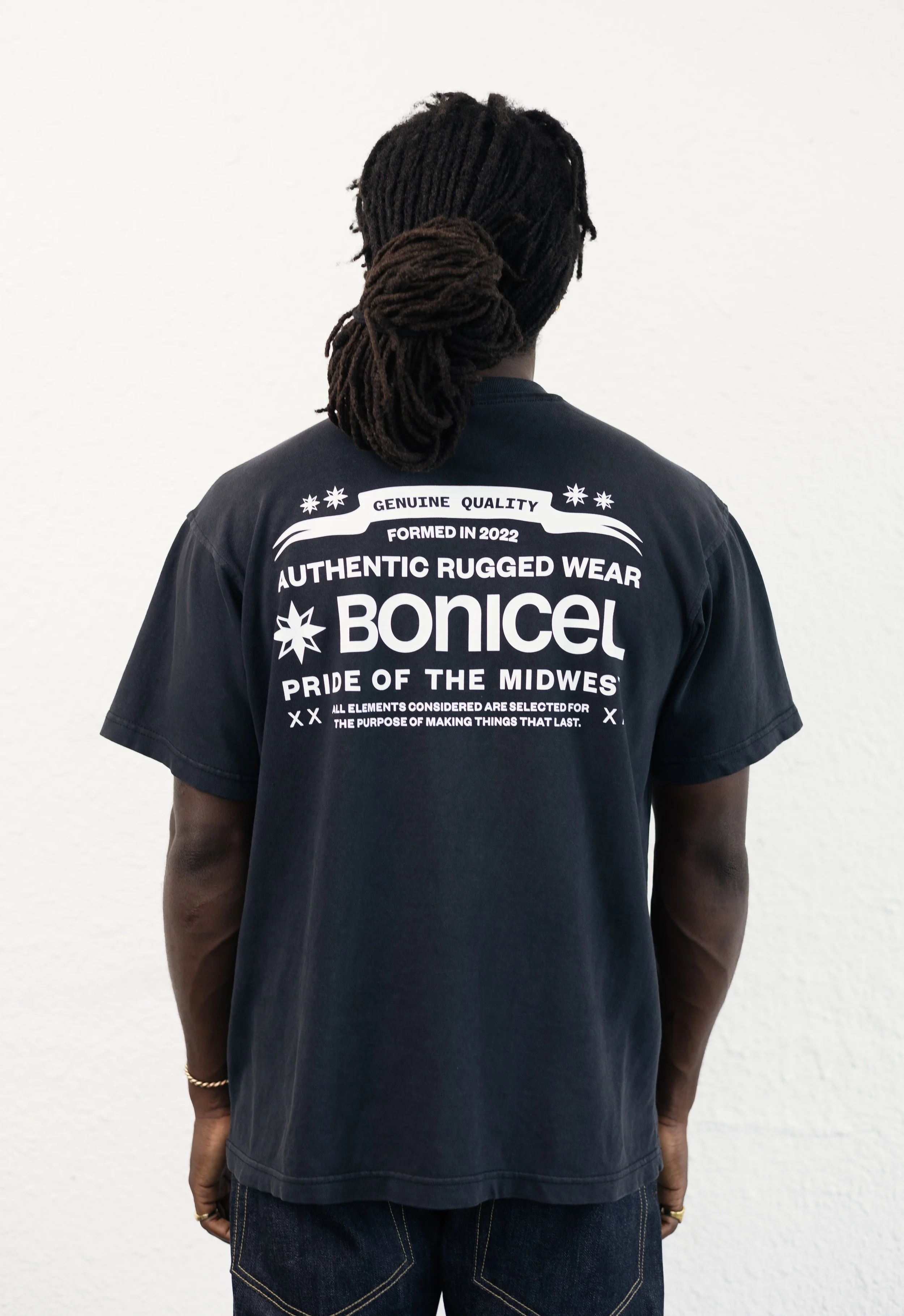 Midwest Pride T-Shirt (Faded Black)