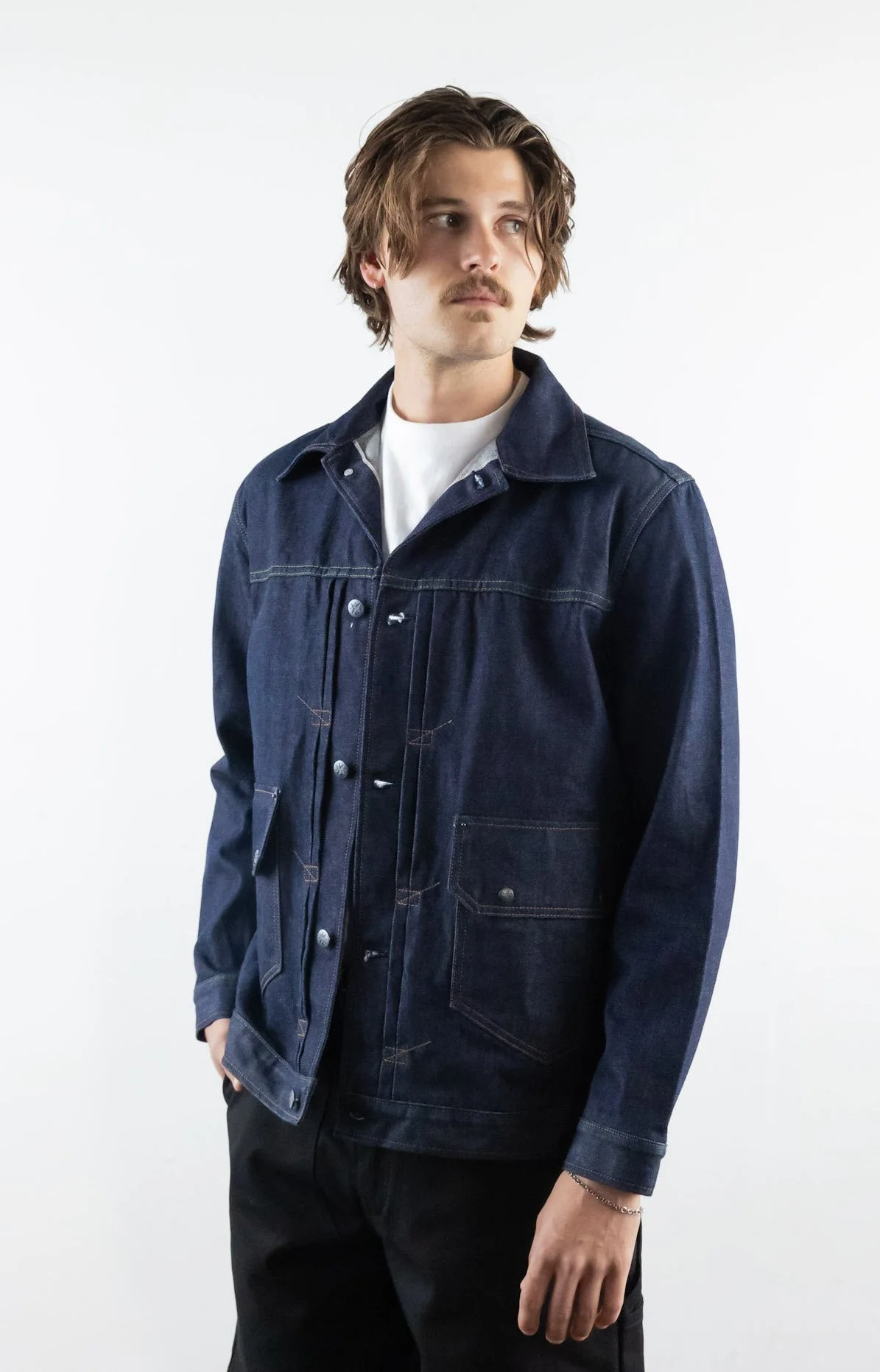 TYPE 02 13.5oz CORE RINSED Selvedge Jacket
