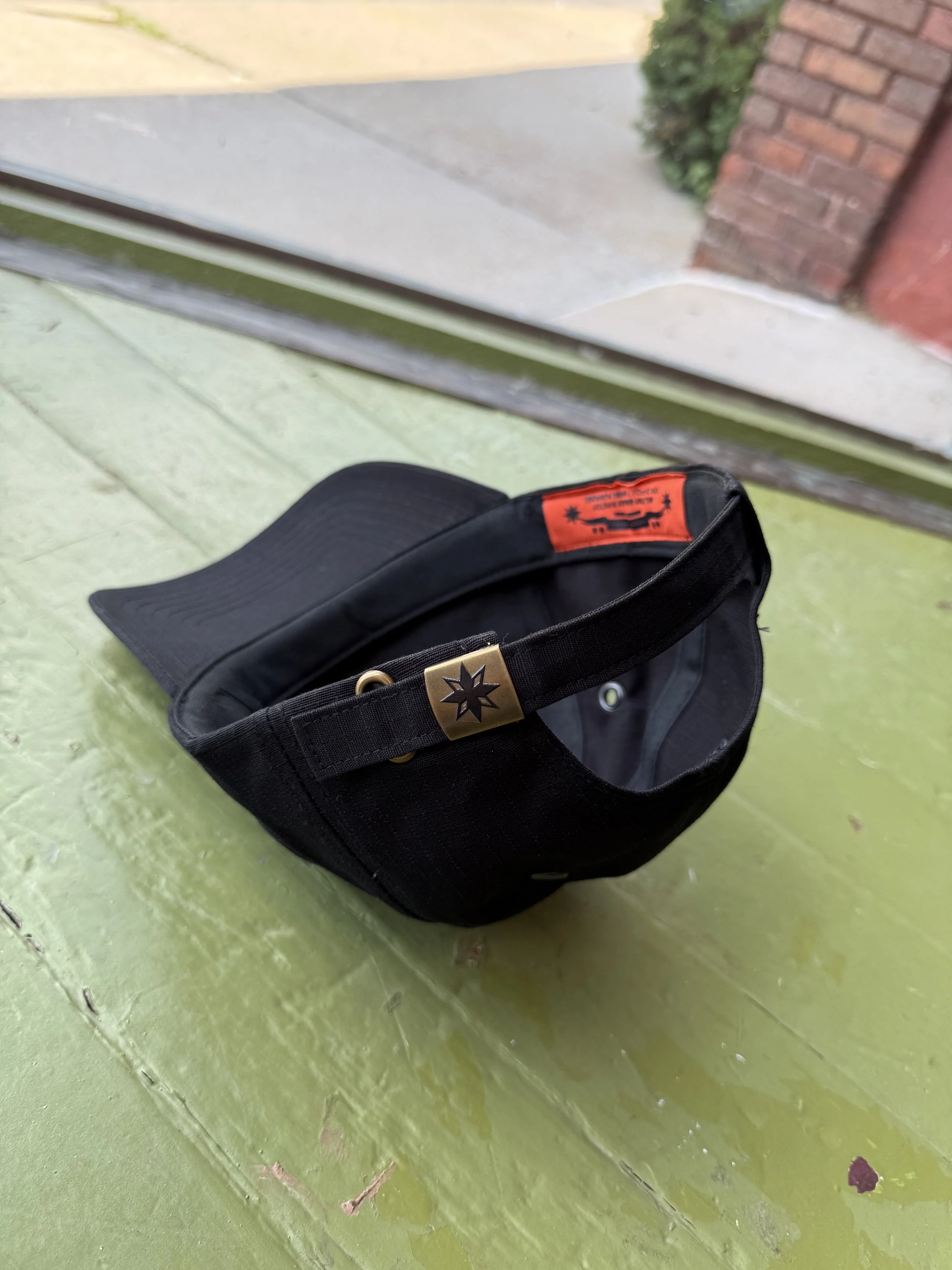 7oz RIPSTOP Golf Hat (Black)