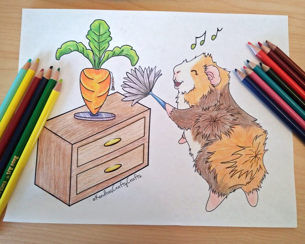 Kleurplaten Van Hamsters 2024