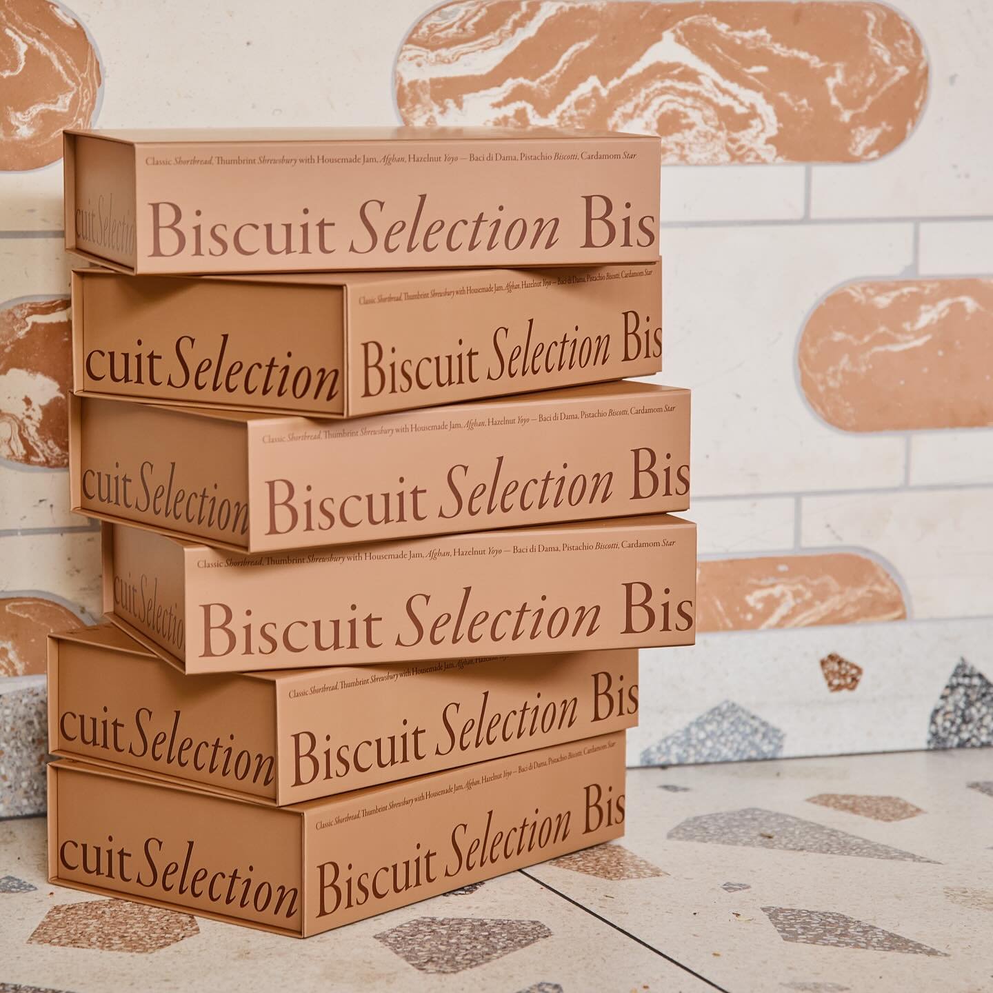 Redefining festive with @kneadonbenson&rsquo;s Christmas packaging. 

Tapping into their soft, refined palette, with a sprinkling of playful typography for decoration 🎁

Photography: @katefrancisb