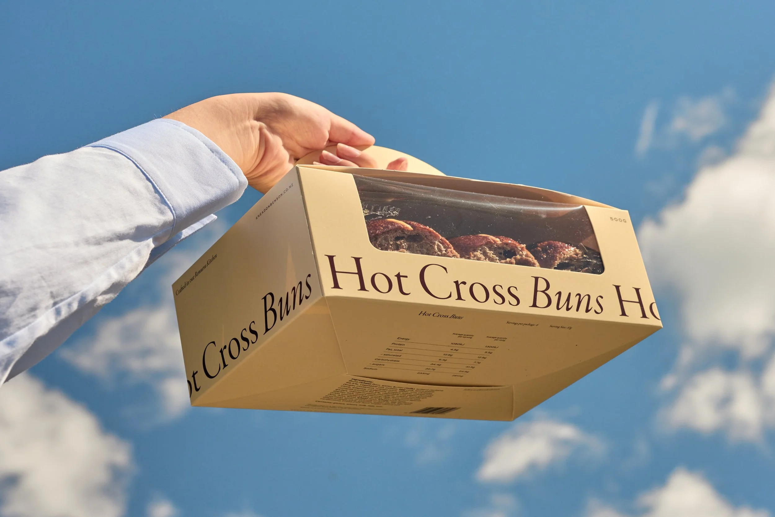 KNEAD_EASTER_PACKAGING_HOT CROSS BUNS_DESIGNED BY PERKS