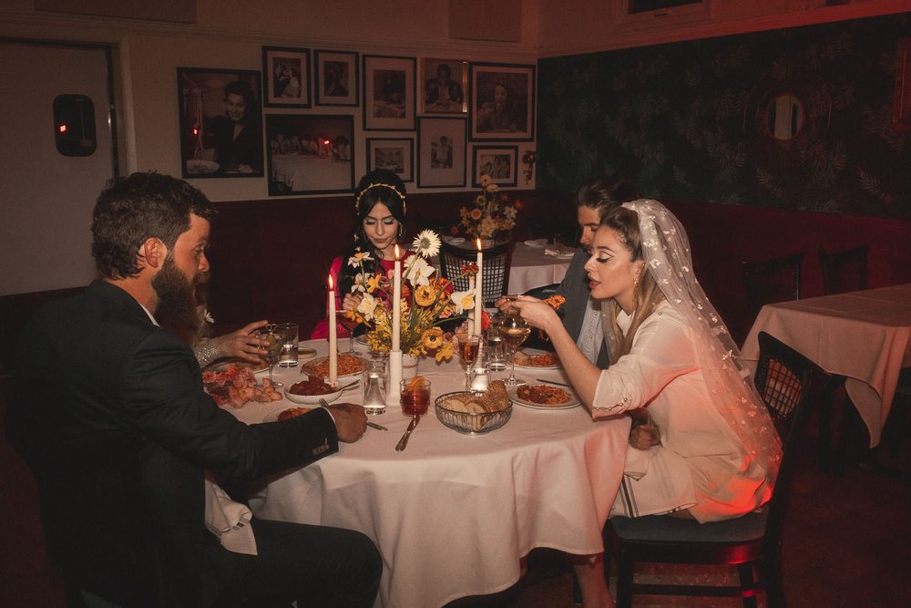 GoodFellas Inspired Wedding Editorial at Nettie's House of Spaghetti