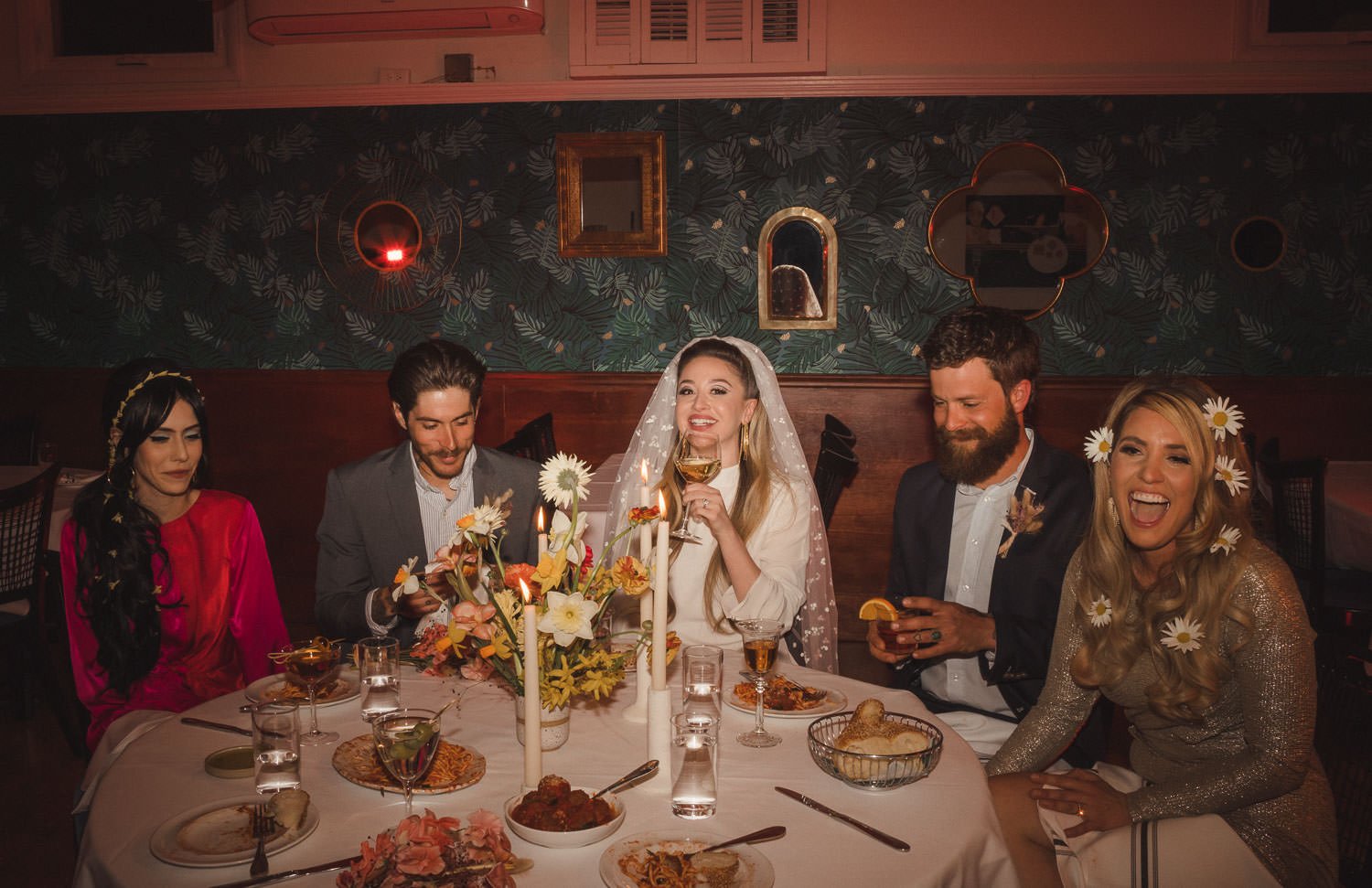 GoodFellas Inspired Wedding Editorial at Nettie's House of Spaghetti