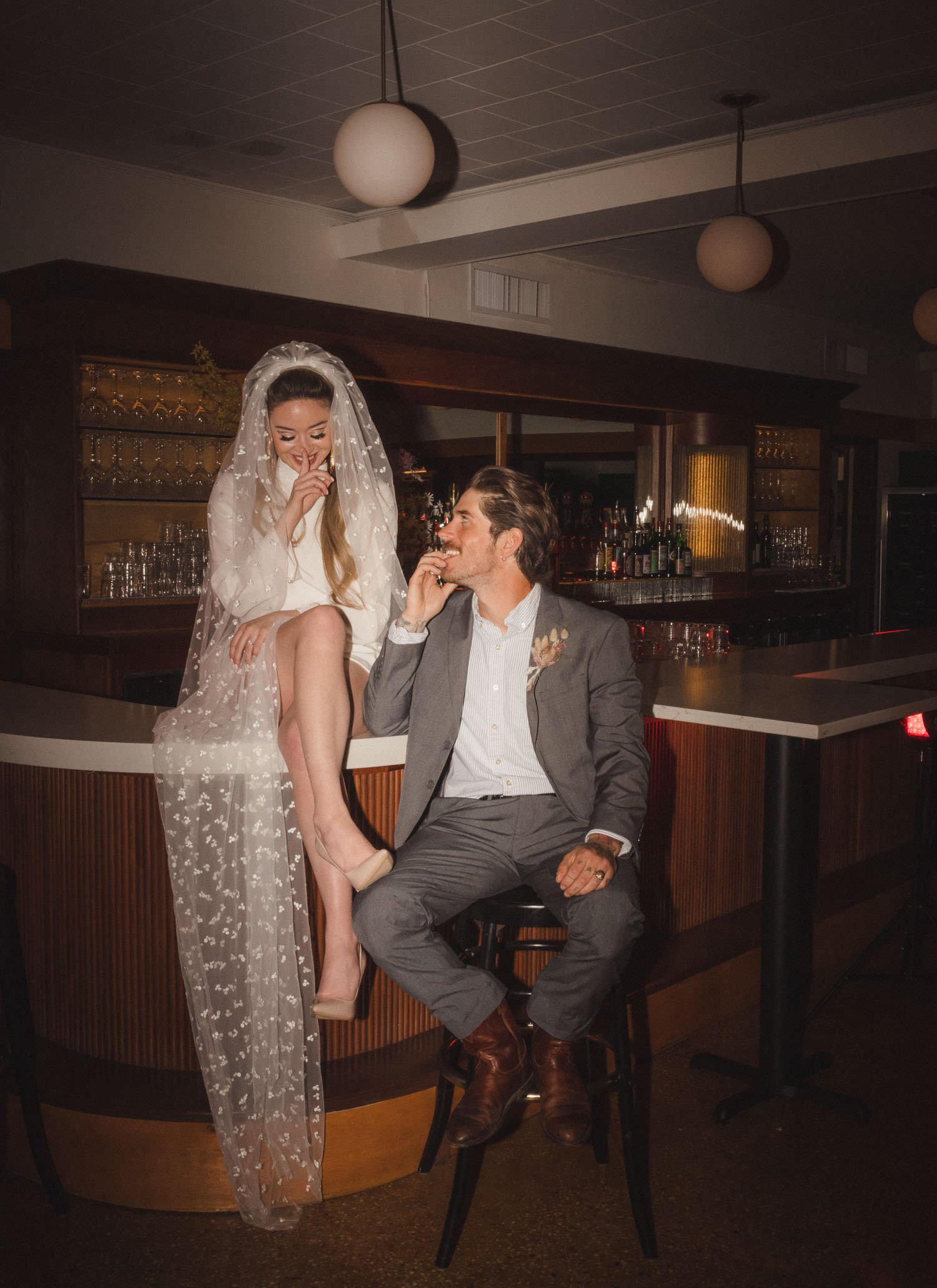 GoodFellas Inspired Wedding Editorial at Nettie's House of Spaghetti