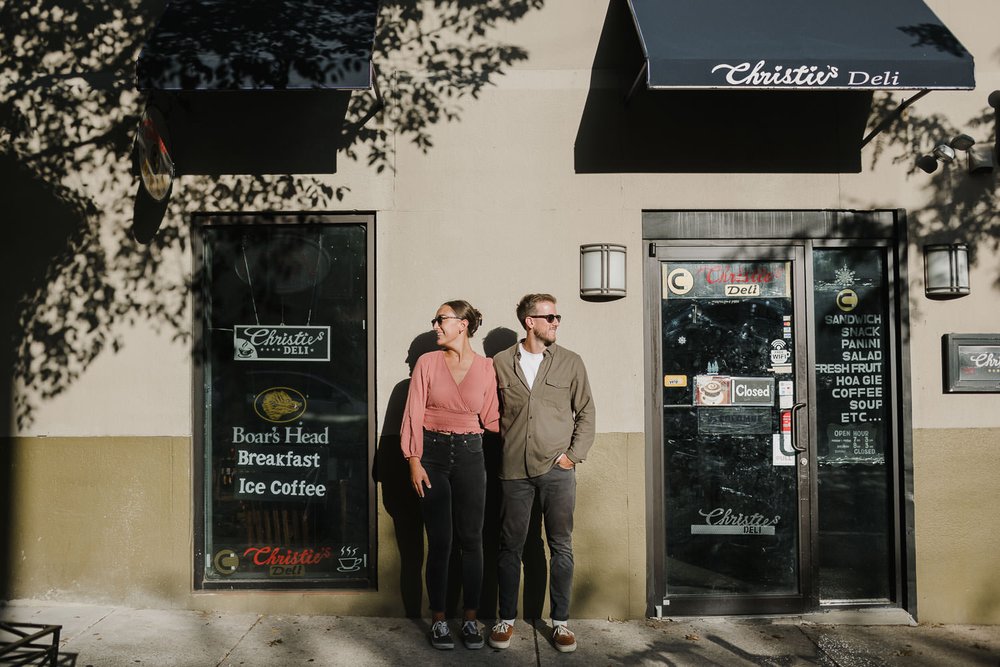 Spring Garden engagement photos in Philly