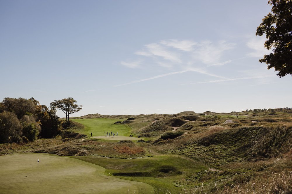 Whistling Straits Wisconsin Wedding on Lake Michigan