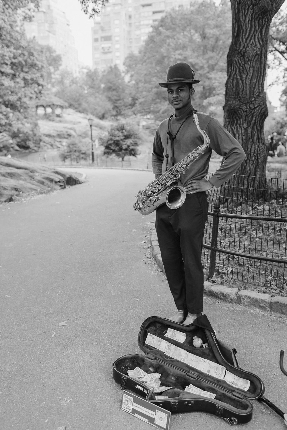 Young Nomadic Saxophonist