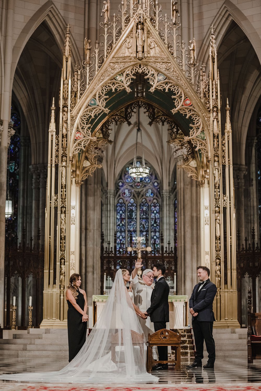 Classic New York Wedding at St. Patrick's Cathedral