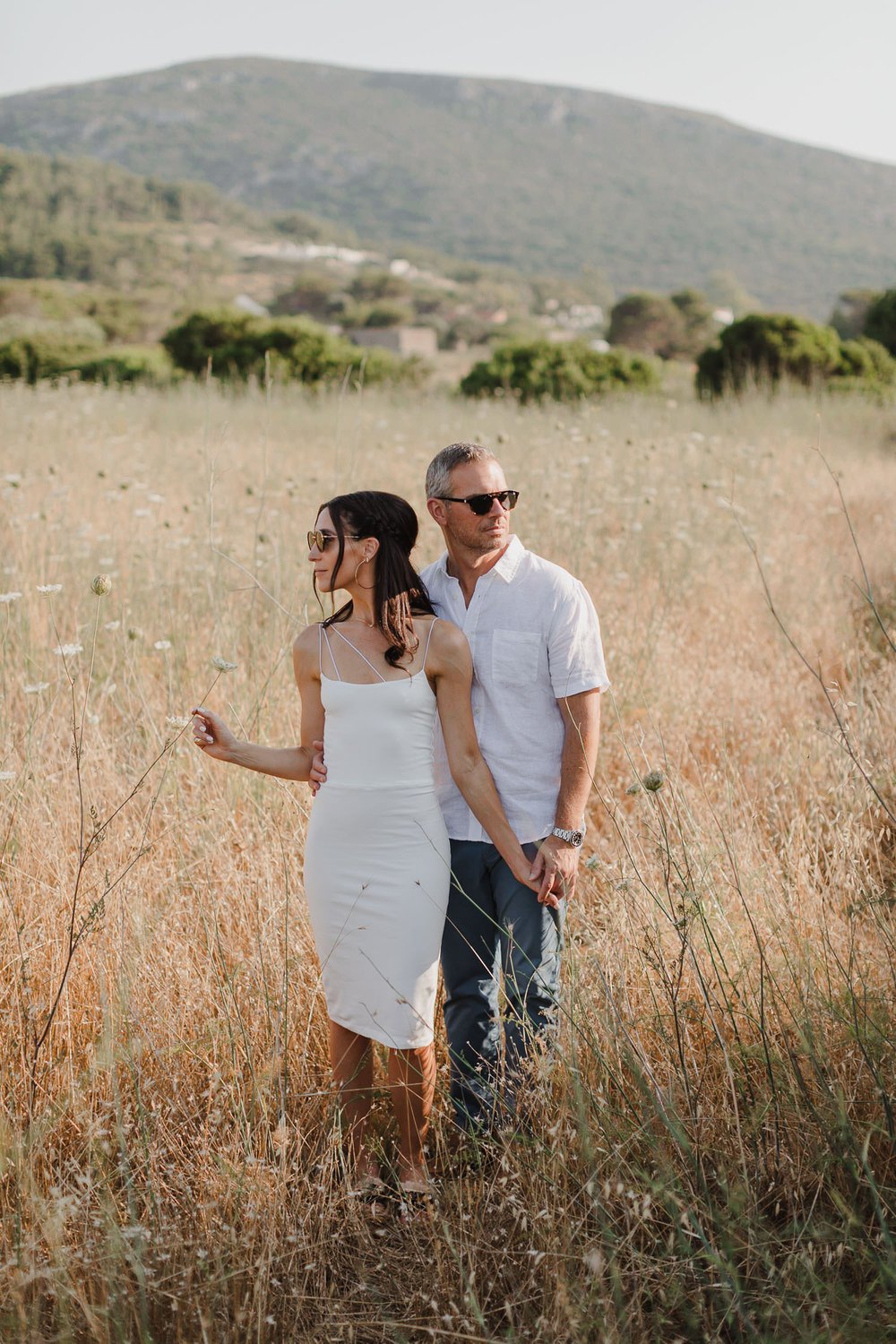 Greece Destination Engagement Photos on the Island of Kythera