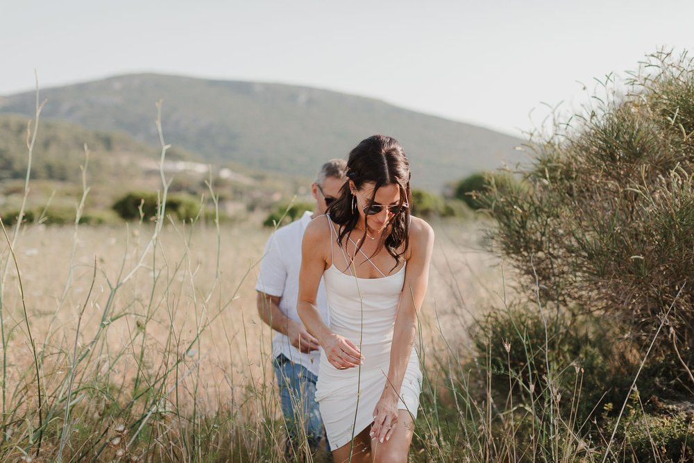 Greece Destination Engagement Photos on the Island of Kythera