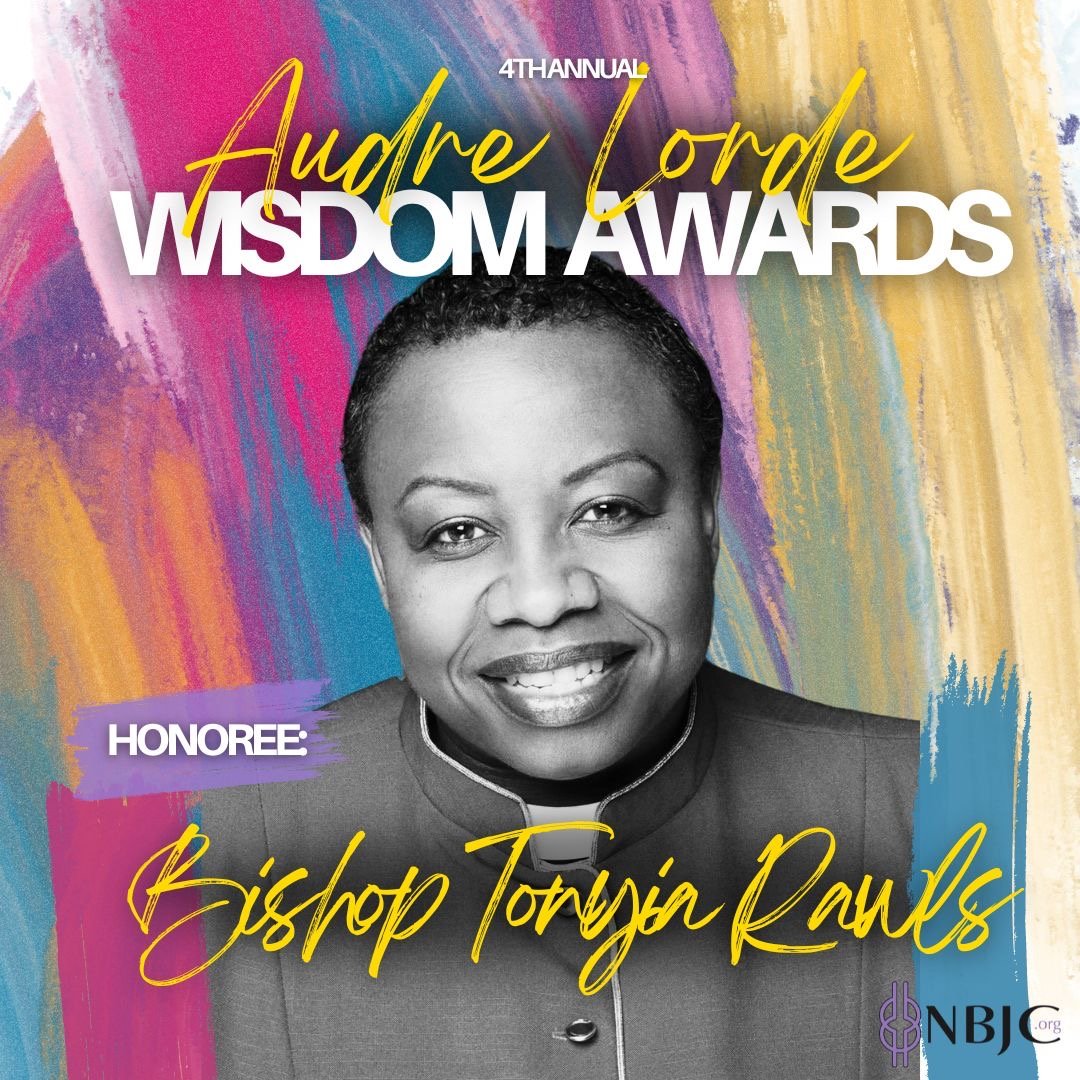 🌟 We're overjoyed to announce that Bishop Tonyia Rawls has been honored with the 2024 Annual Audre Lorde Wisdom Award by the @nbjconthemove! 🌟

This prestigious award celebrates the remarkable contributions of iconic Black LBTQ+/Same-Gender Loving 