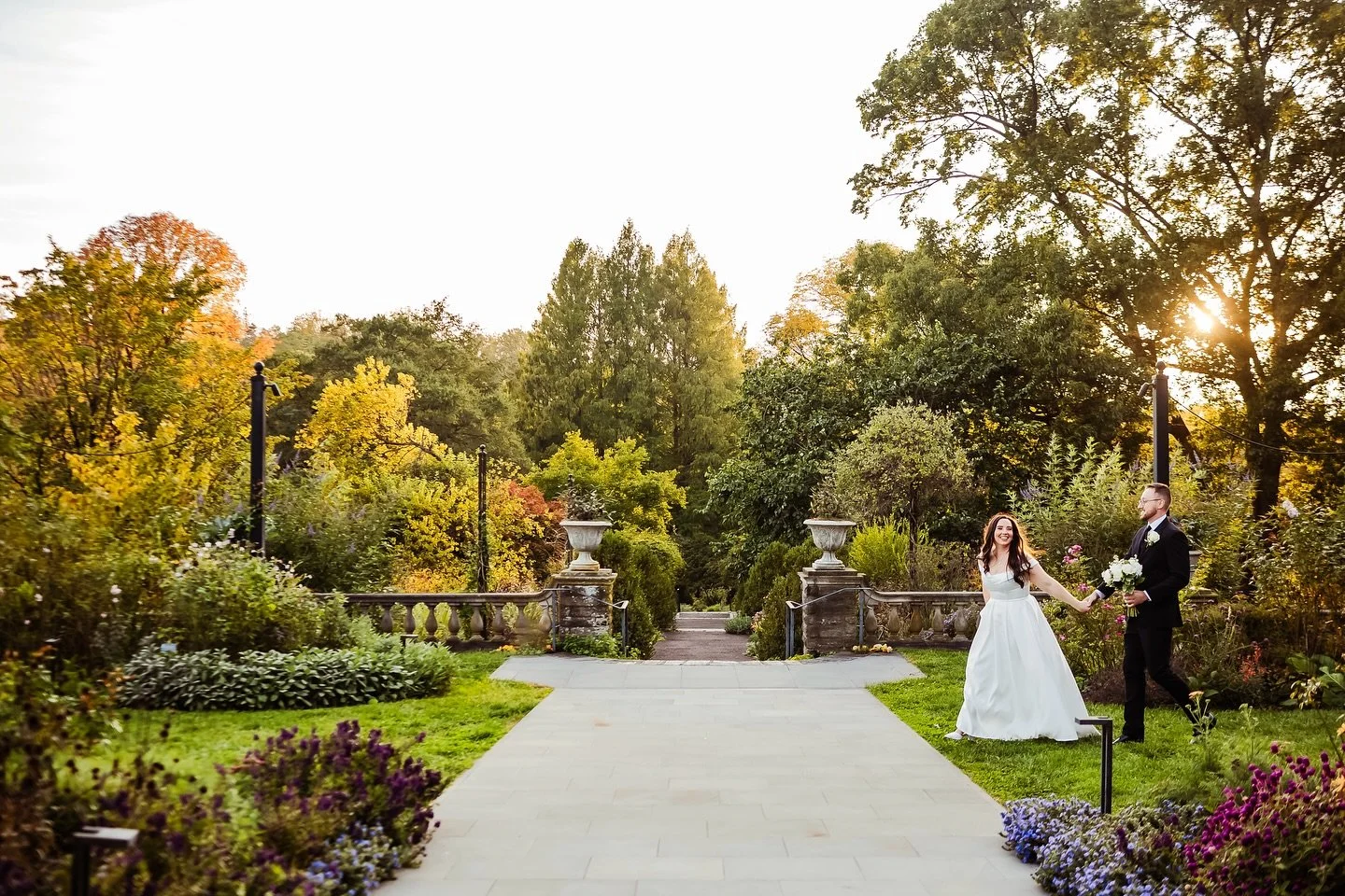 @morrisarboretum is one of my favorite venues for weddings. The gardens are so lush and beautiful and always make for the most perfect backdrop for just about any photo you take during the day. It&rsquo;s hard to get a bad photo here!

Congratulation