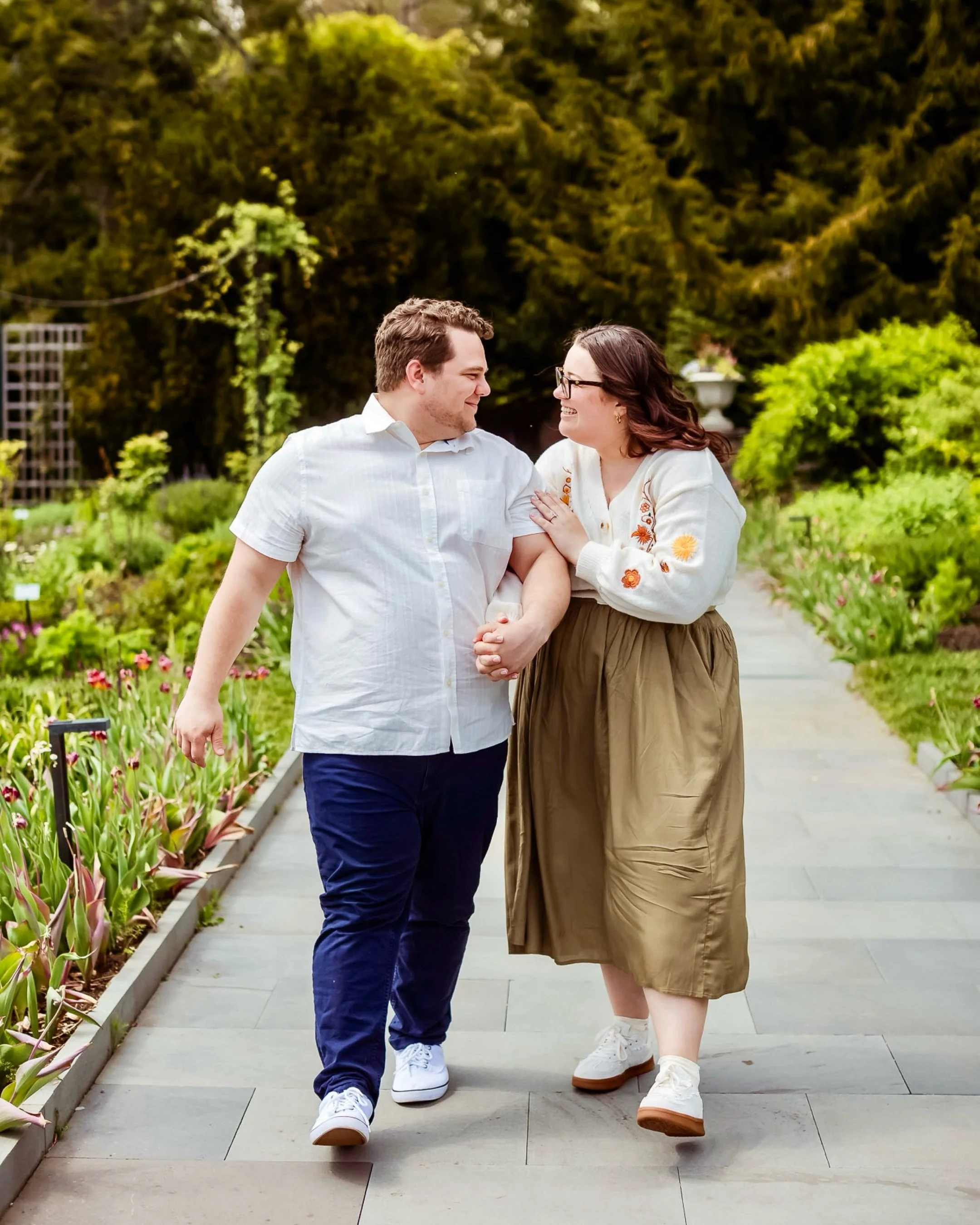 The absolute sweetest proposal ✨

Jack proposed to Shannon at @morrisarboretum on the most perfect day. The weather was gorgeous and the scenery was just as stunning, as he got down on one knee in the middle of the lush gardens, and professed his lov