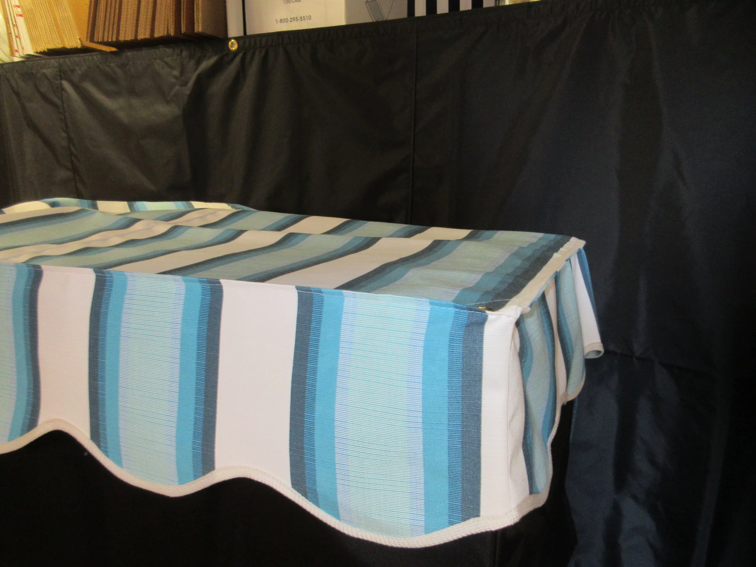 6'9" x 8' Collonade Seaglass awning