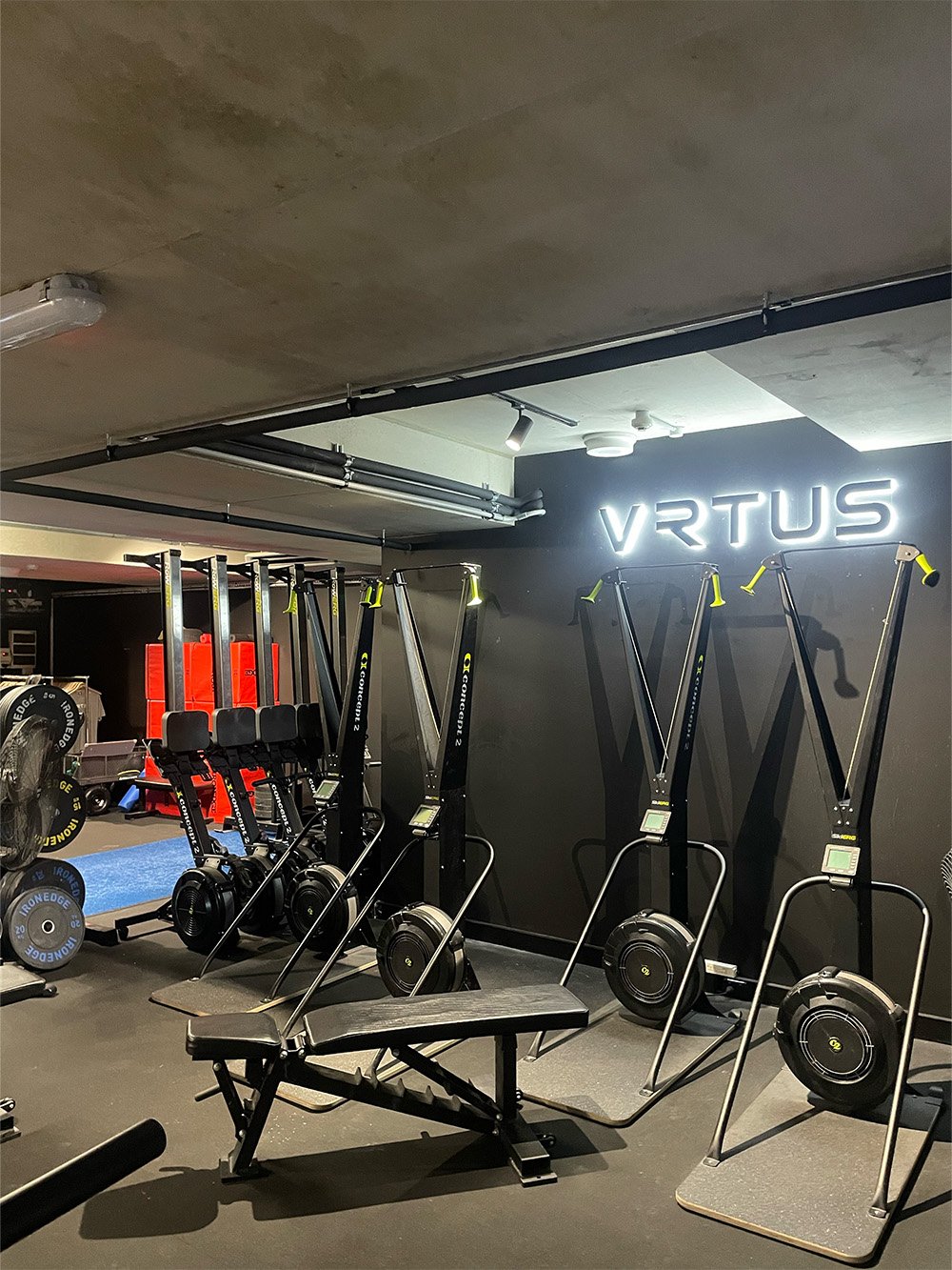 VRTUS Gym Bondi heating and cooling fit out
