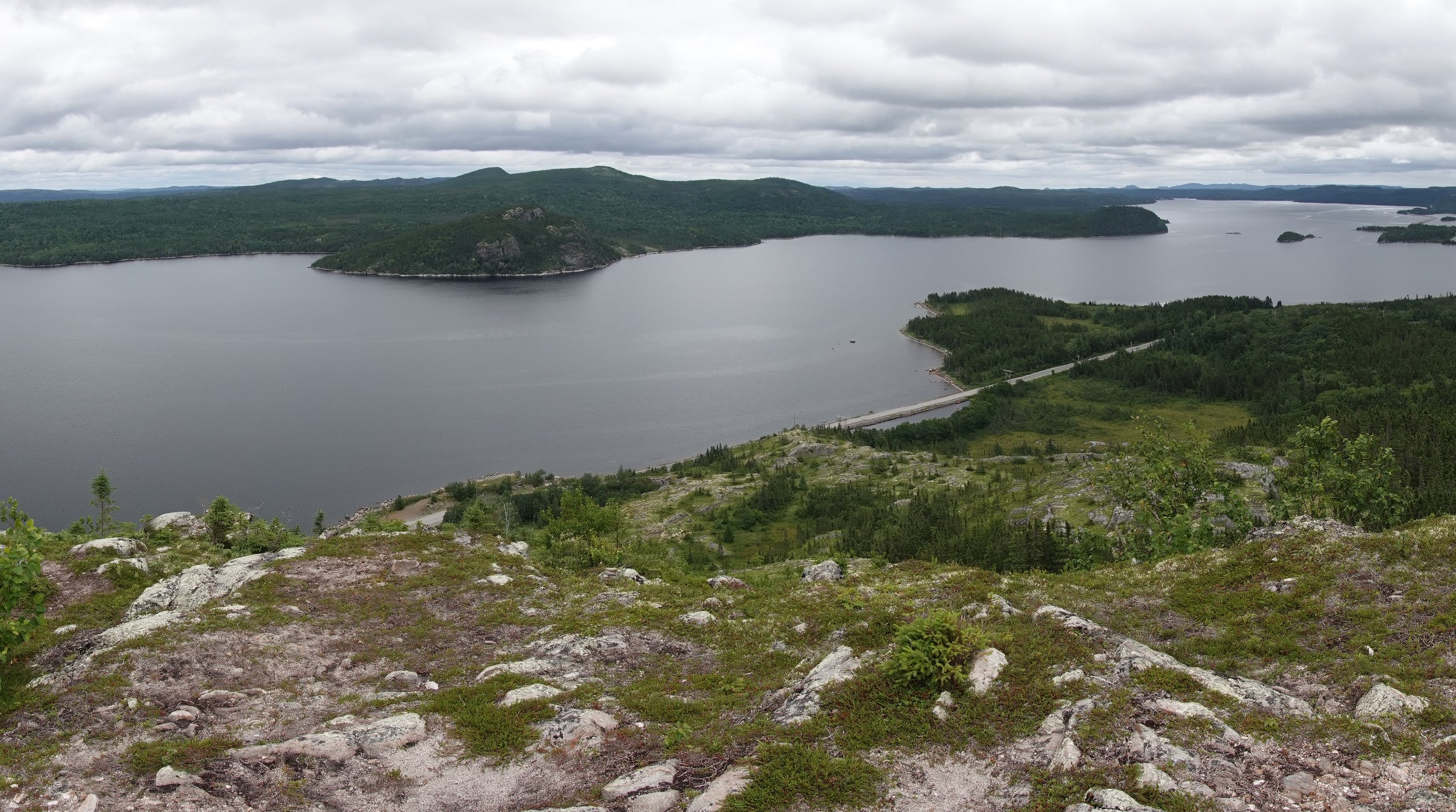From Mill Cove Lookout trail