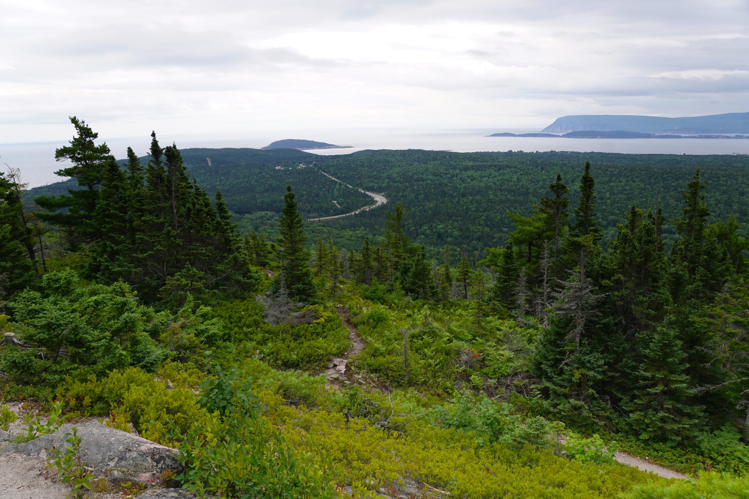 Broad Cove Mountain Trail, north of Ingonish