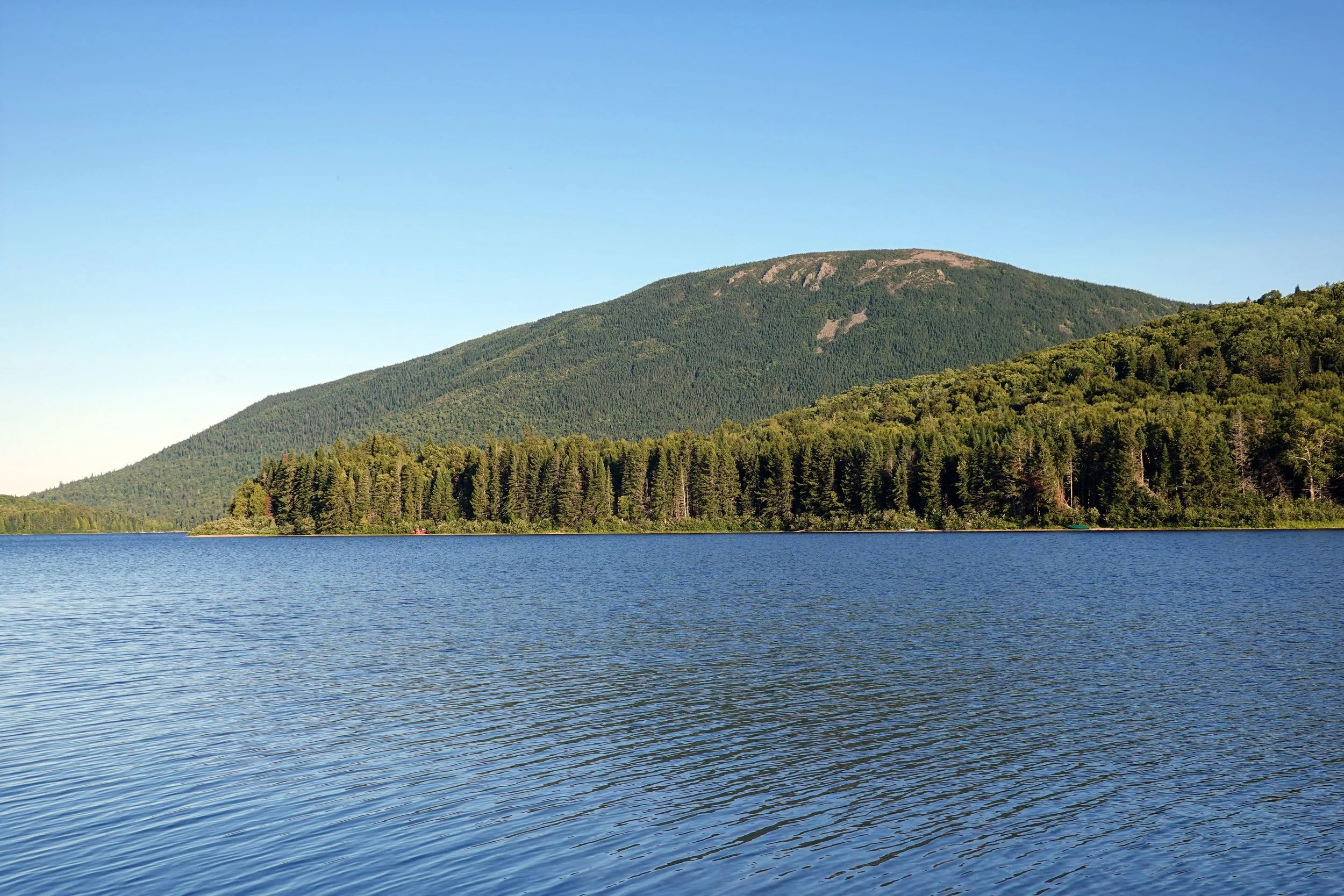 Sagamook Mountain from shore of Big Nictau Lake